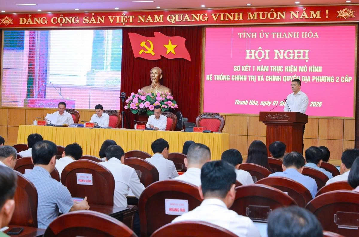 Thanh Hóa sơ kết 1 năm thực hiện mô hình hệ thống chính trị và chính quyền địa phương 2 cấp