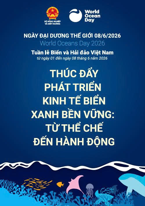 Hưởng ứng Ngày Môi trường thế giới, Tháng hành động vì môi trường và Ngày Đại dương thế giới, Tuần lễ Biển và Hải đảo Việt Nam năm 2026