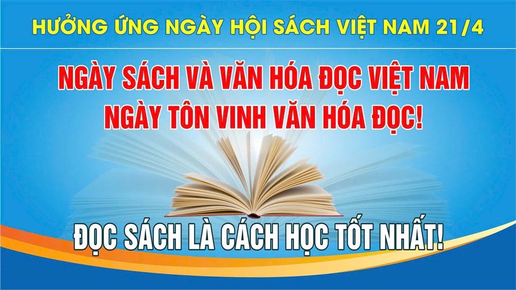 HƯỞNG ỨNG NGÀY SÁCH VÀ VĂN HÓA ĐỌC VIỆT NAM NĂM 2026