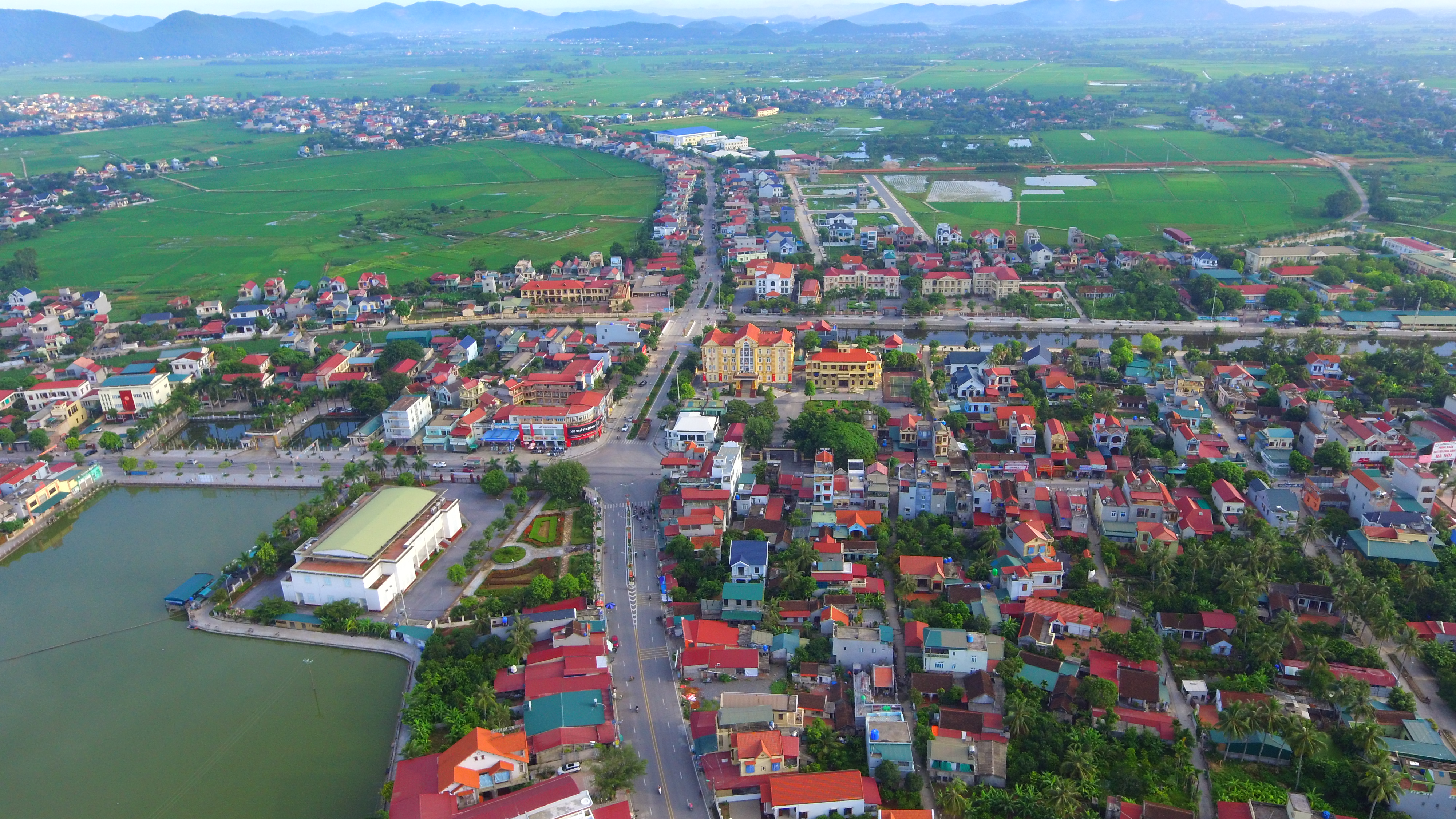Điều chỉnh cục bộ thị trấn Hậu Lộc cũ