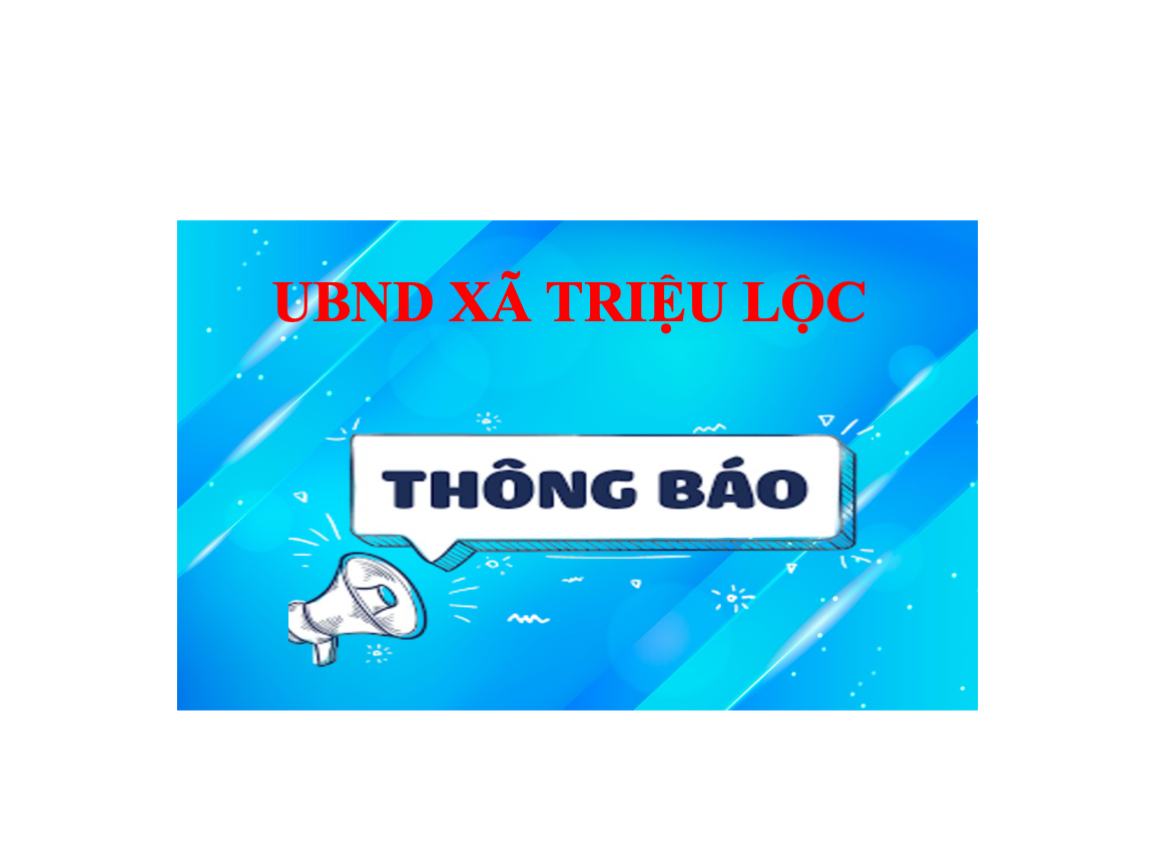 THÔNG BÁO THU HỒI ĐẤT Để thực hiện Dự án Trạm bơm Hoằng Khánh, tỉnh Thanh Hoá.