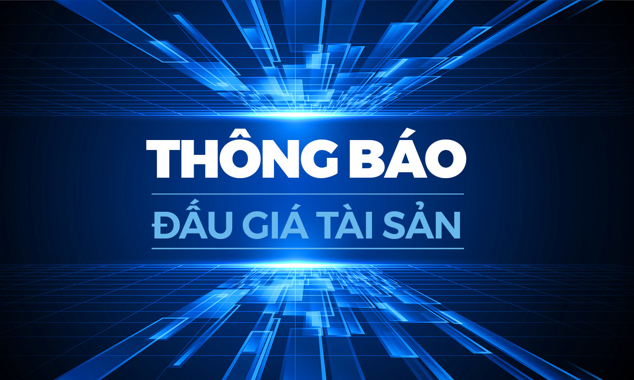 Thông báo bán đấu giá tài sản: Quyền sử dụng 53 lô đất tại Quỹ đất xen cư, xen kẹt Quảng Cát