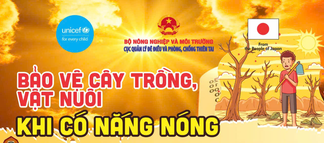 Bảo vệ cây trồng, vật nuôi khi có nắng nóng