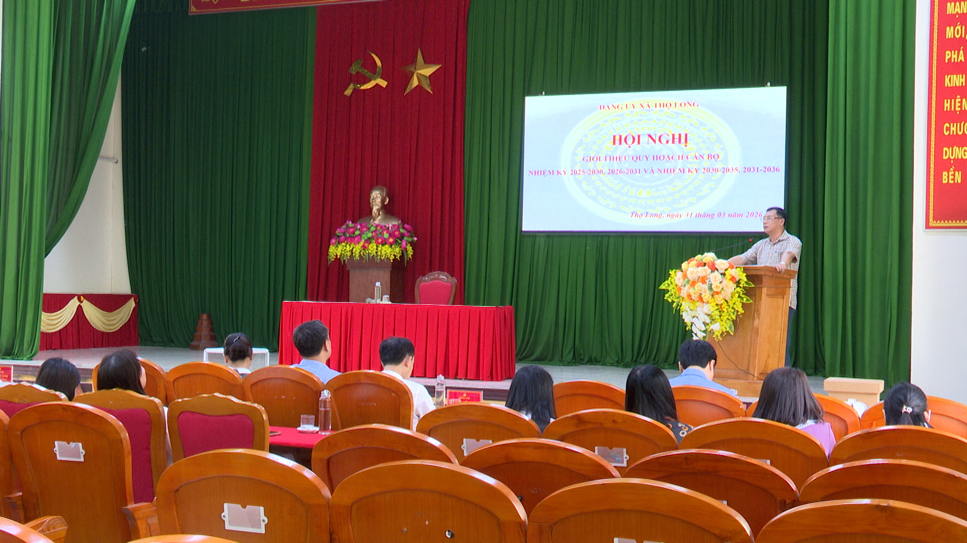 xã Thọ Long thực hiện quy trình quy hoạch cán bộ nhiệm kỳ 2025 – 2030, 2026 – 2031.. bảo đảm chặt chẽ, dân chủ, đúng quy định