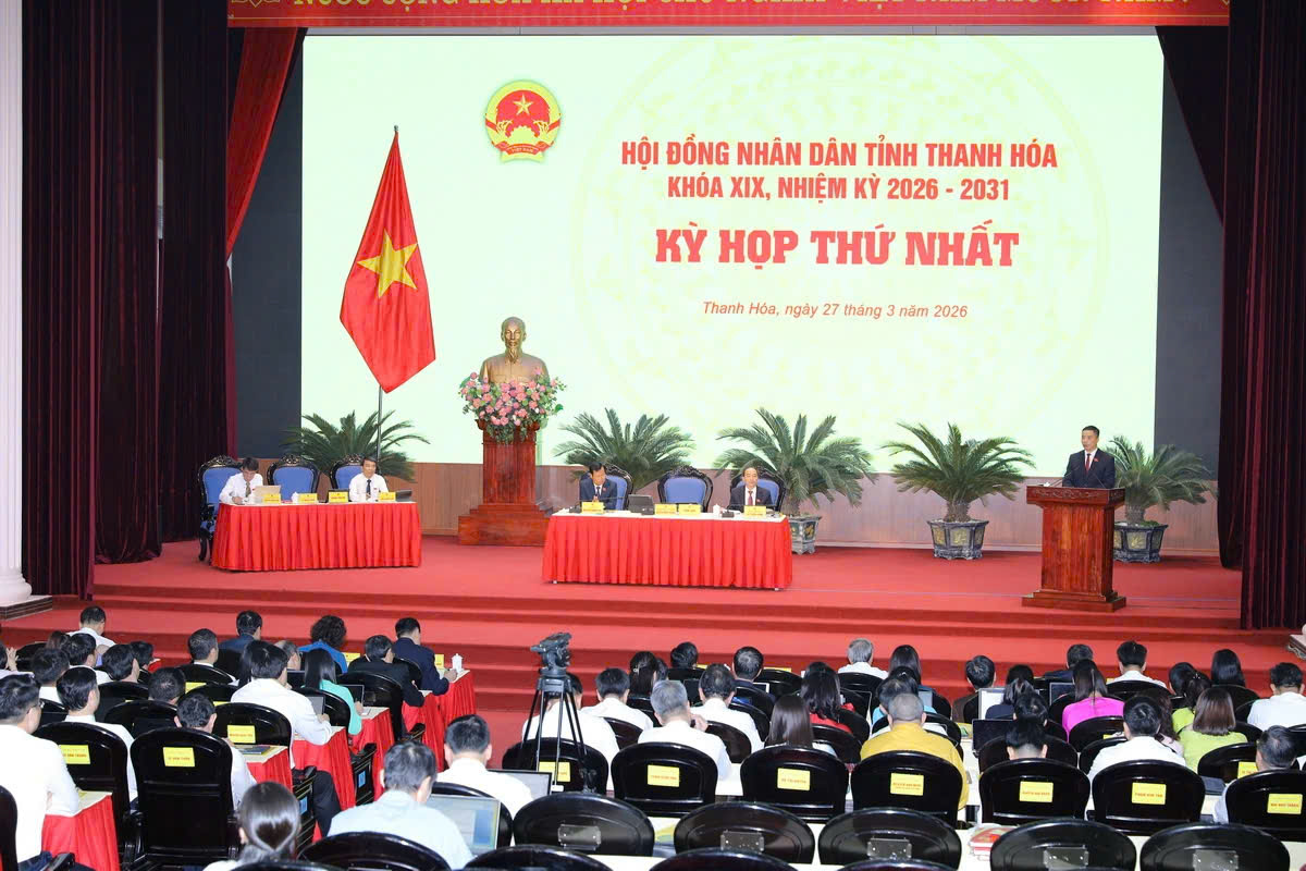 Kỳ họp thứ nhất HĐND tỉnh Thanh Hóa khóa XIX bầu các chức danh lãnh đạo HĐND, UBND tỉnh.