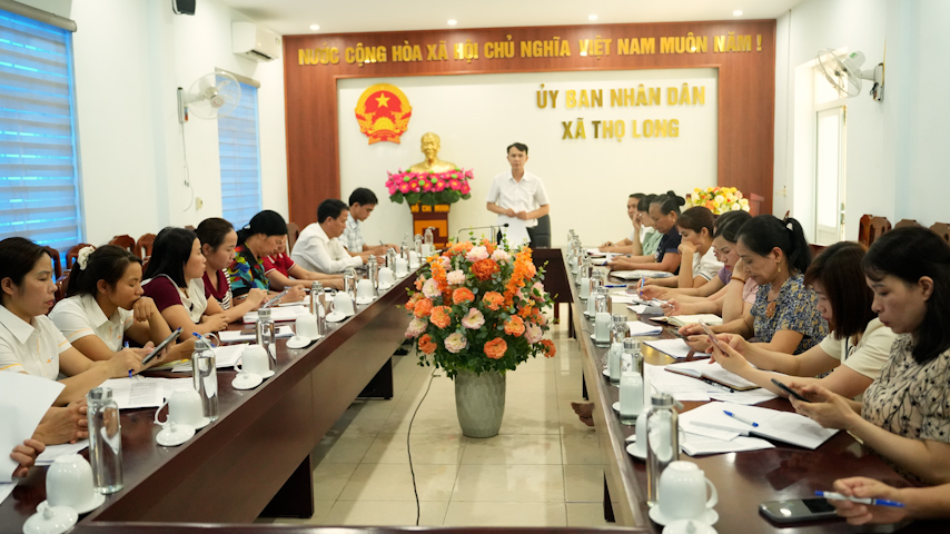 Xã Thọ Long: Hội nghị triển khai kế hoạch giao chỉ tiêu phát triển BHXH - BHYT năm 2026