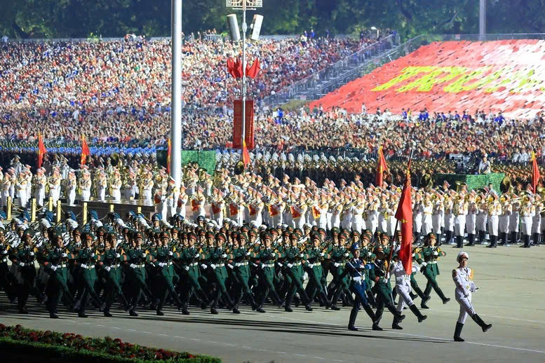 Diễu binh, diễu hành A80: Thể hiện khí thế hào hùng, sức mạnh của lực lượng vũ trang nhân dân