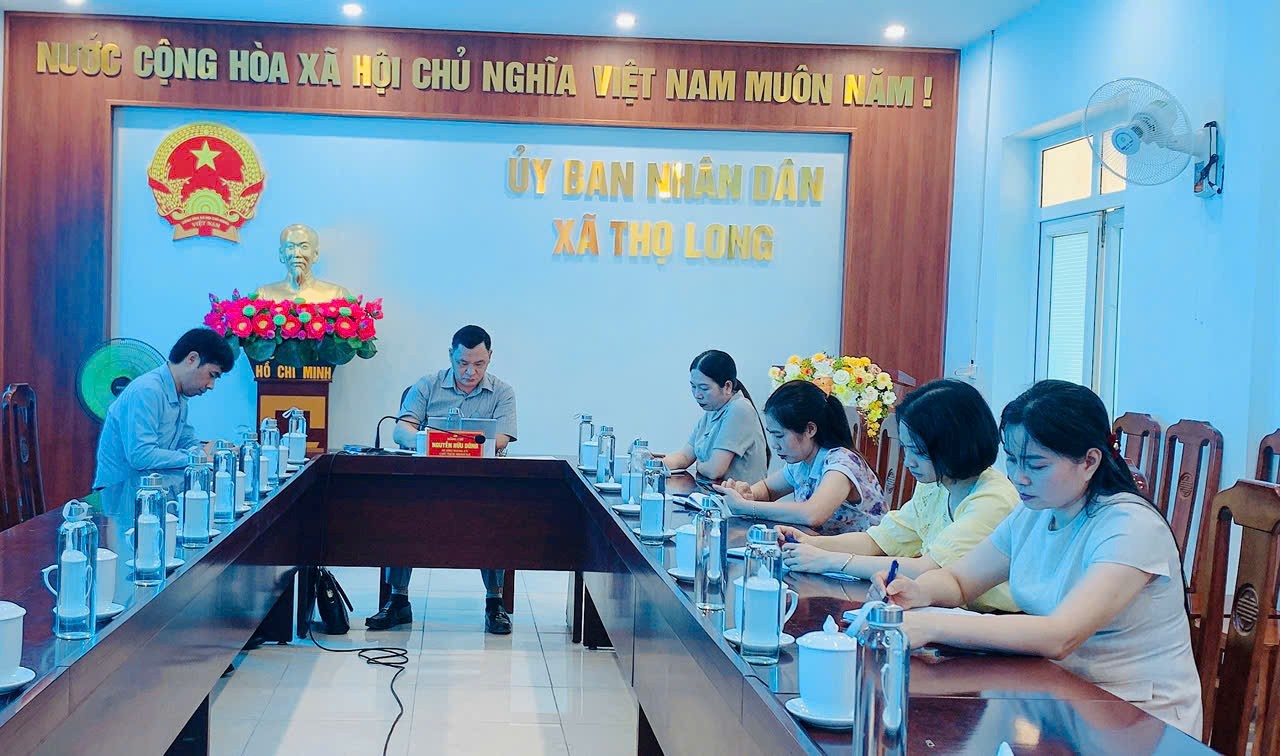 Xã Thọ Long tham dự hội nghị trực tuyến toàn tỉnh: Tập trung tháo gỡ khó khăn, vướng mắc, đẩy mạnh giải ngân vốn đầu tư công năm 2025