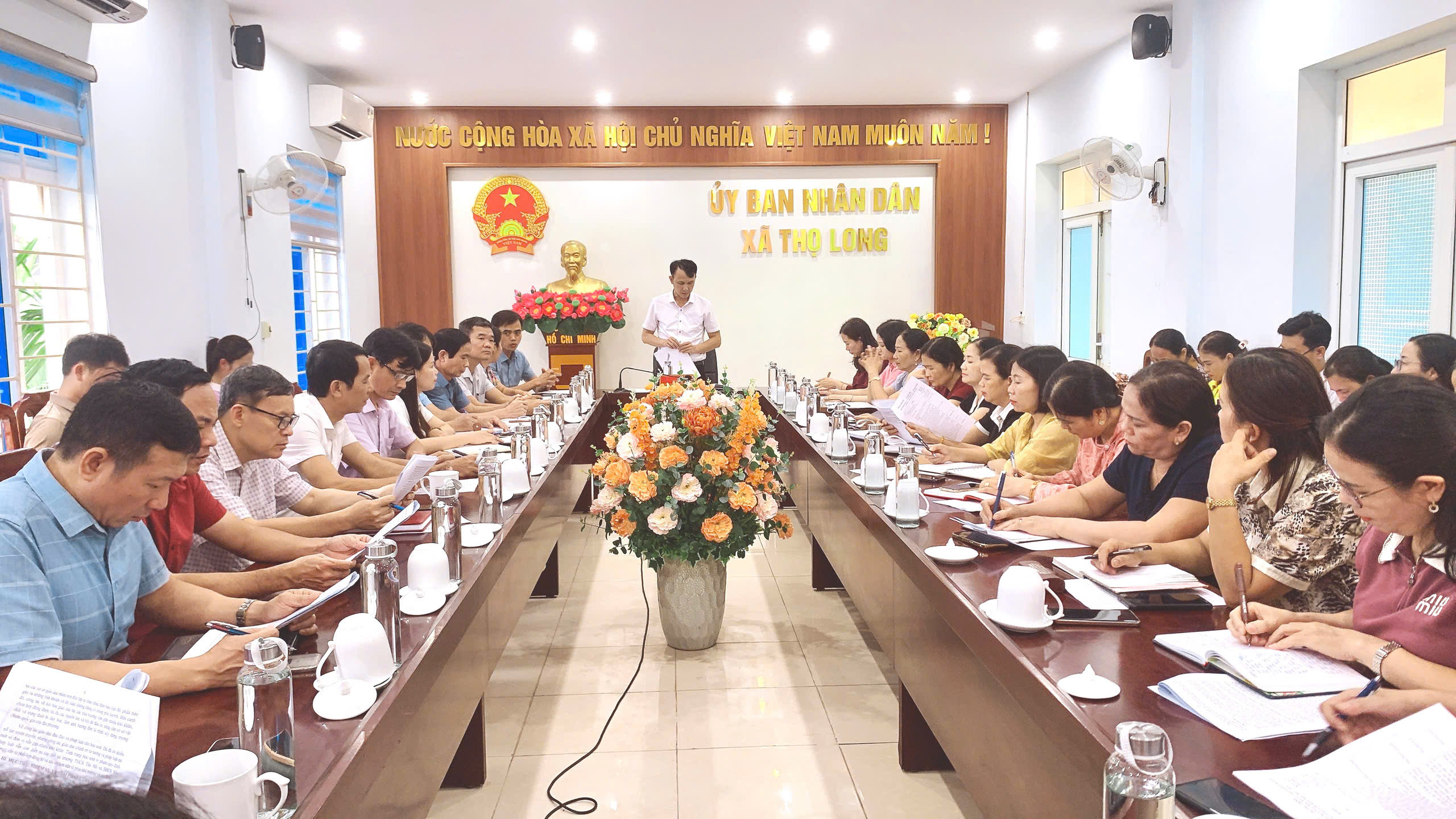 XÃ THỌ LONG TỔ CHỨC HỘI NGHỊ ĐÁNH GIÁ GIỮA HỌC KỲ II VÀ TRIỂN KHAI NHIỆM VỤ TRỌNG TÂM CUỐI NĂM HỌC 2025 – 2026