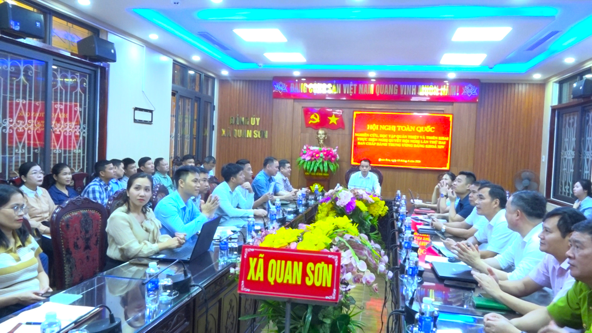 Hội nghị toàn quốc nghiên cứu, học tập, quán triệt và triển khai thực hiện Nghị quyết Hội nghị lần thứ hai Ban Chấp hành Trung ương Đảng khóa XIV  ​