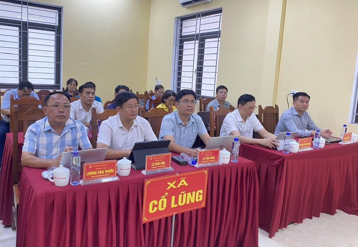 XÃ CỔ LŨNG THAM DỰ HỘI NGHỊ BAN CHẤP HÀNH ĐẢNG BỘ TỈNH THANH HÓA LẦN THỨ 9