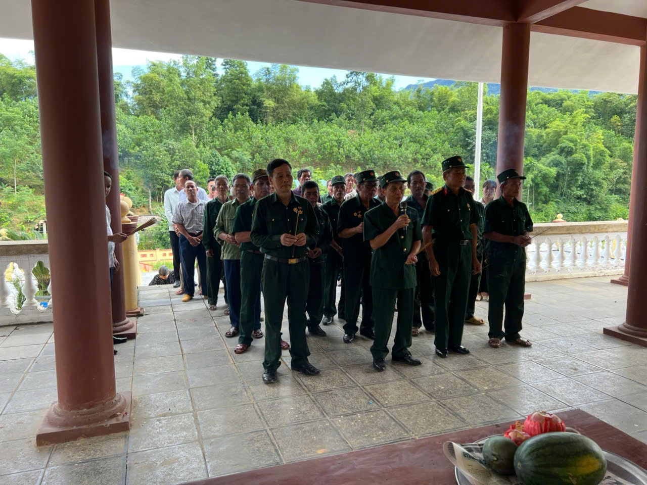 Hội truyền thống Trung đoàn 222 – Binh đoàn 678, Quân tình nguyện Việt Nam giúp bạn Lào gặp mặt lần thứ 12 tại xã Cổ Lũng