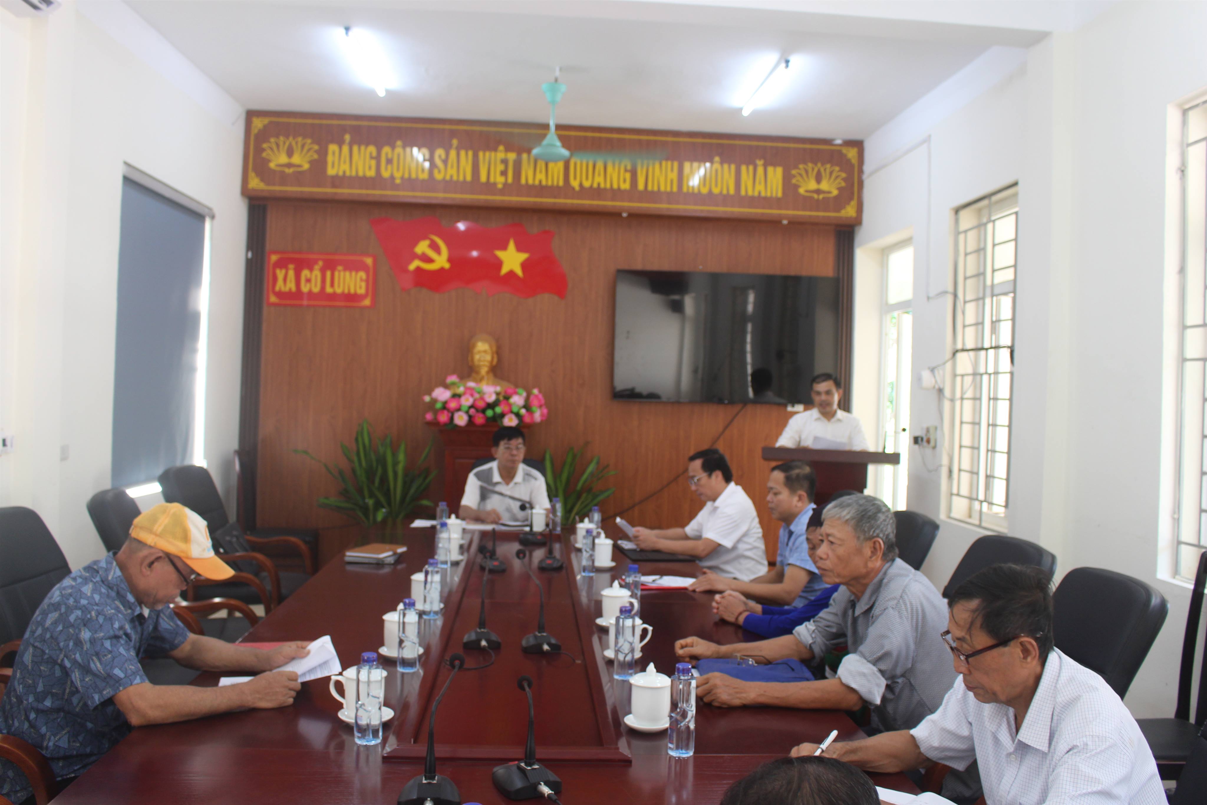 HỘI NGƯỜI CAO TUỔI XÃ CỔ LŨNG SƠ KẾT CÔNG TÁC 6 THÁNG ĐẦU NĂM, TRIỂN KHAI NHIỆM VỤ 6 THÁNG CUỐI NĂM 2026