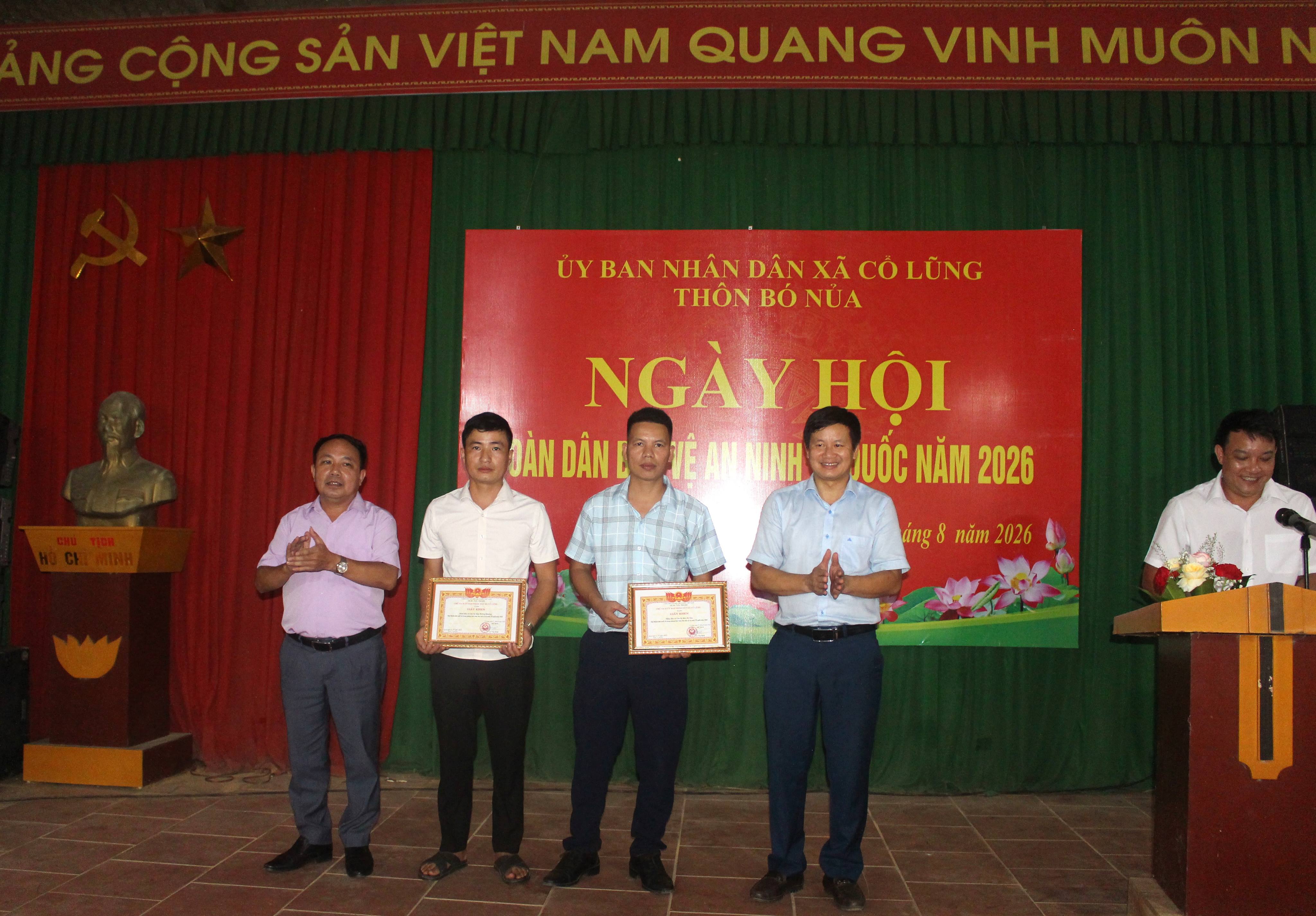 THÔN BÓ NỦA TỔ CHỨC NGÀY HỘI TOÀN DÂN BẢO VỆ AN NINH TỔ QUỐC NĂM 2026