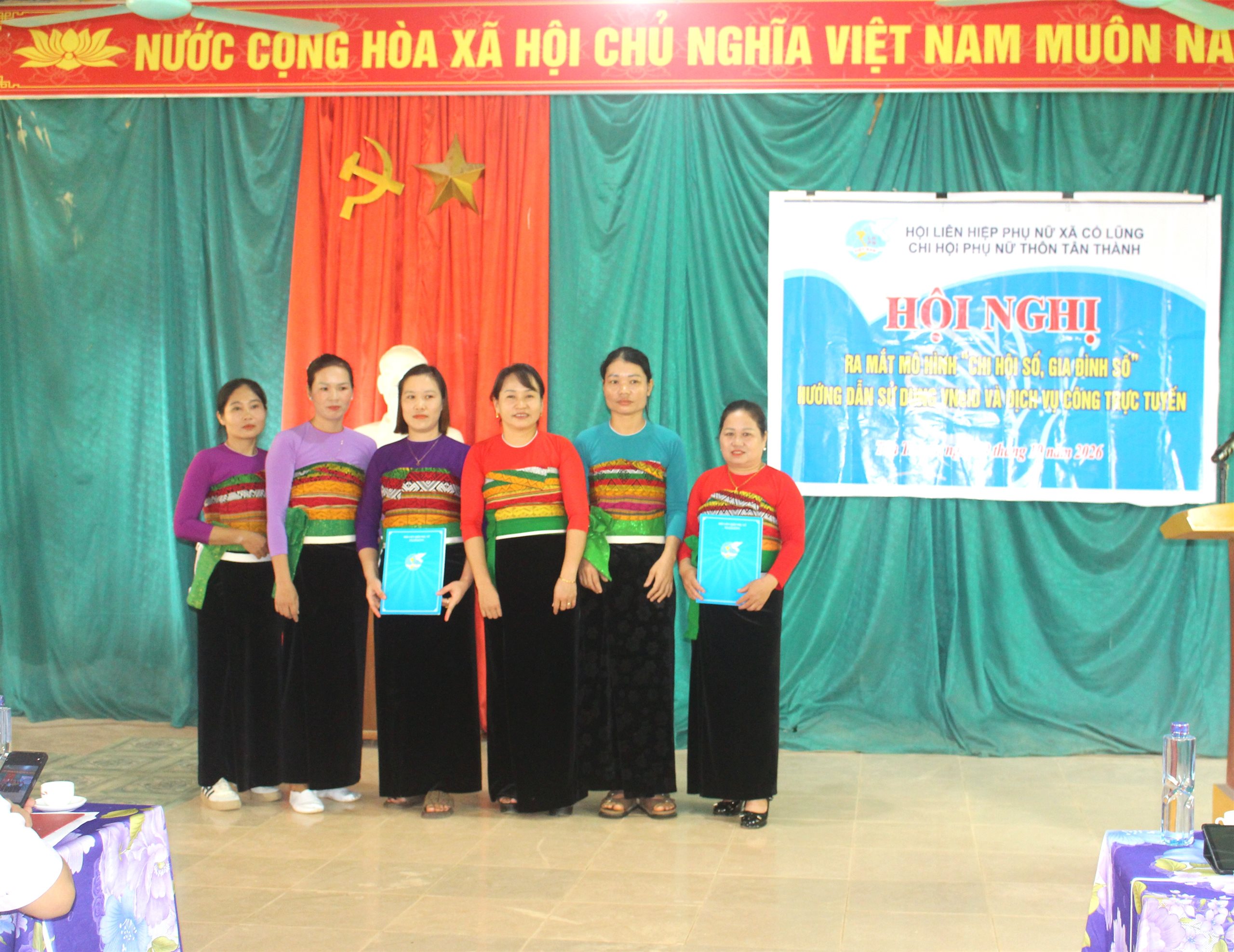 Ra mắt mô hình “Chi hội số, Gia đình số” tại thôn Tân Thành