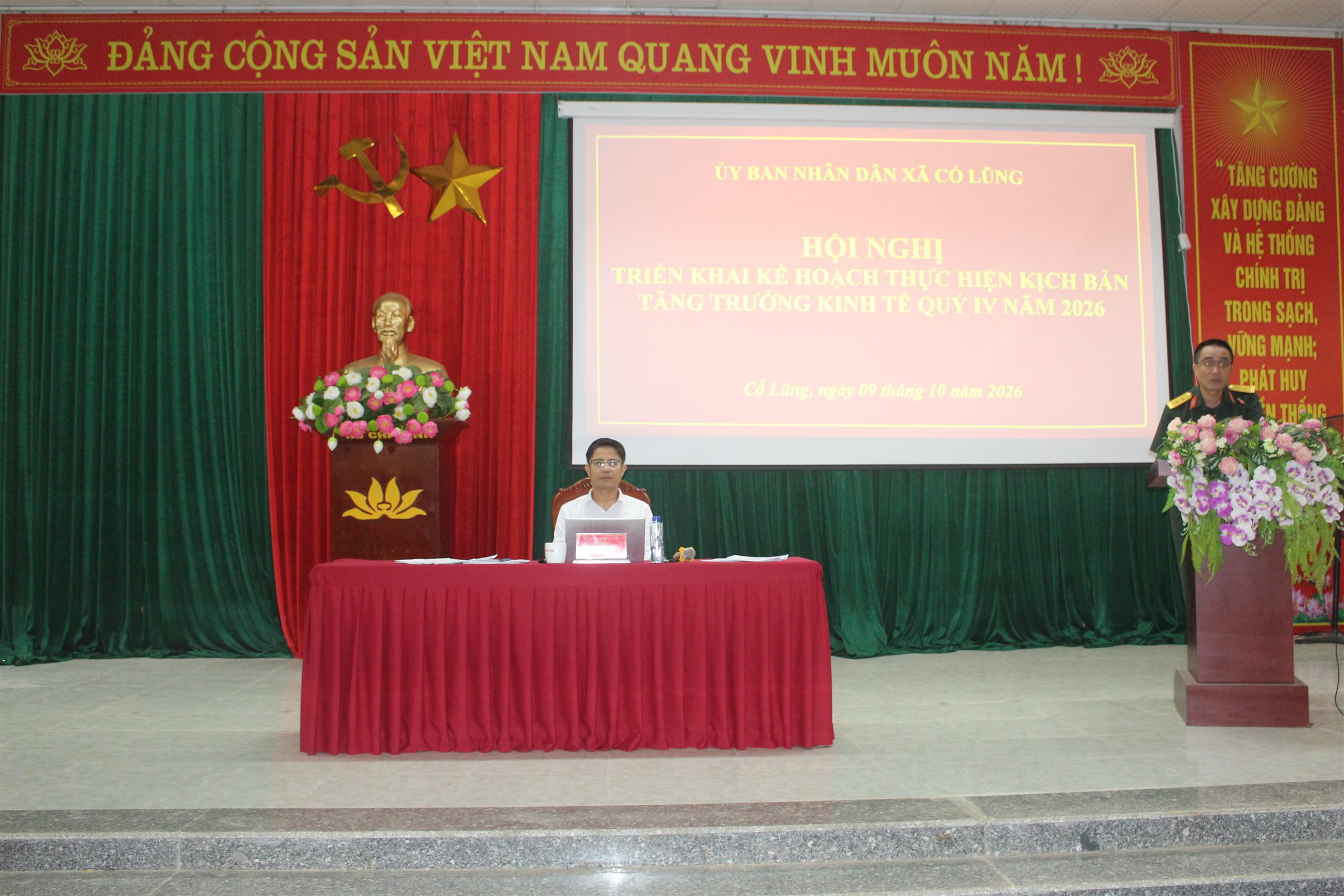 XÃ CỔ LŨNG TRIỂN KHAI KẾ HOẠCH THỰC HIỆN KỊCH BẢN TĂNG TRƯỞNG KINH TẾ QUÝ IV NĂM 2026