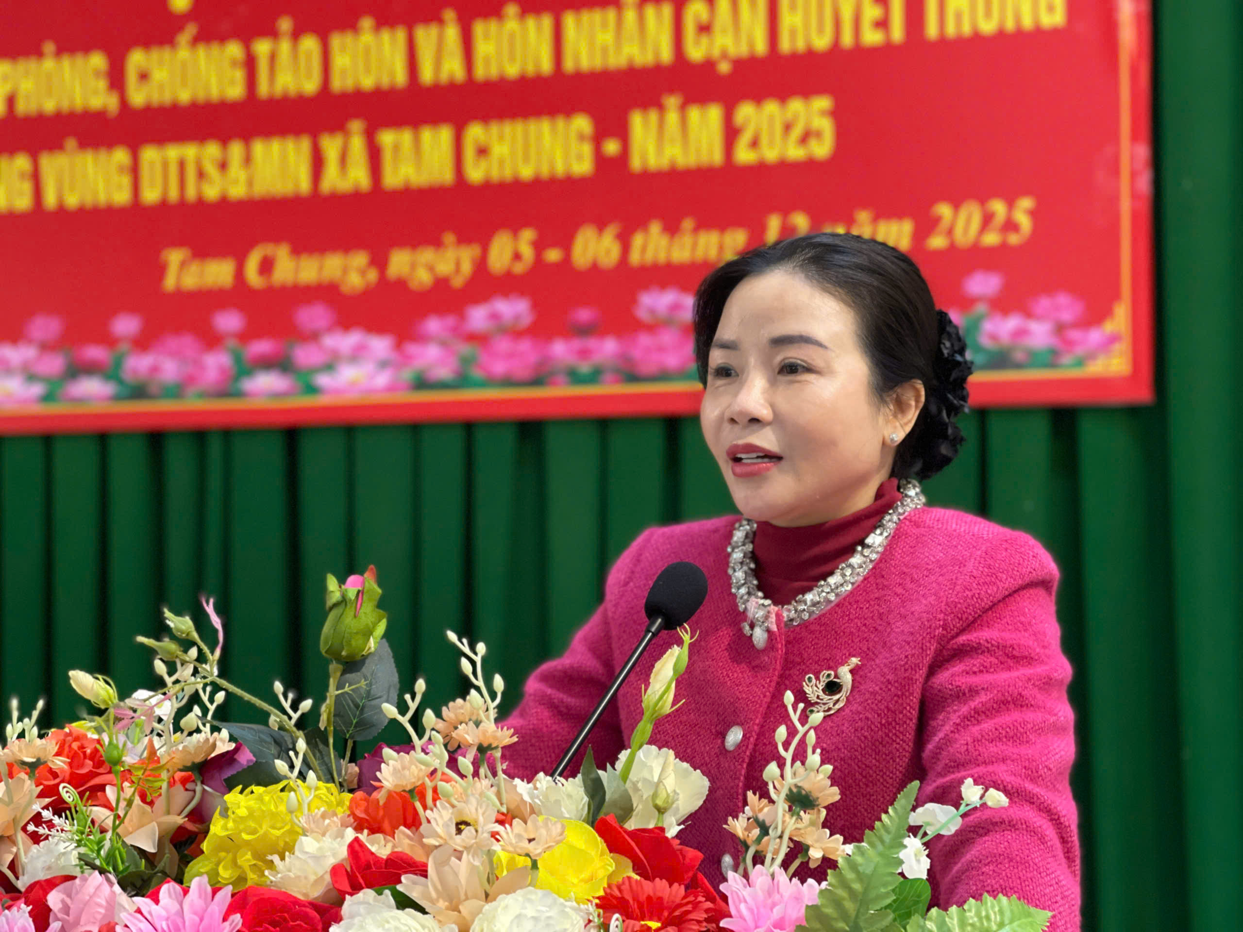 Tam Chung đẩy mạnh tuyên truyền, tập huấn ngăn chặn tảo hôn và hôn nhân cận huyết thống