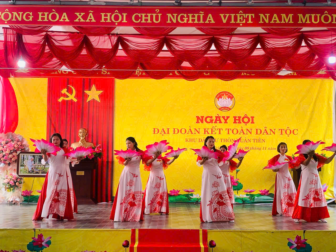 Ngày hội Đại đoàn kết toàn dân tộc tại thôn Xuân Tiên Xã Triệu Sơn