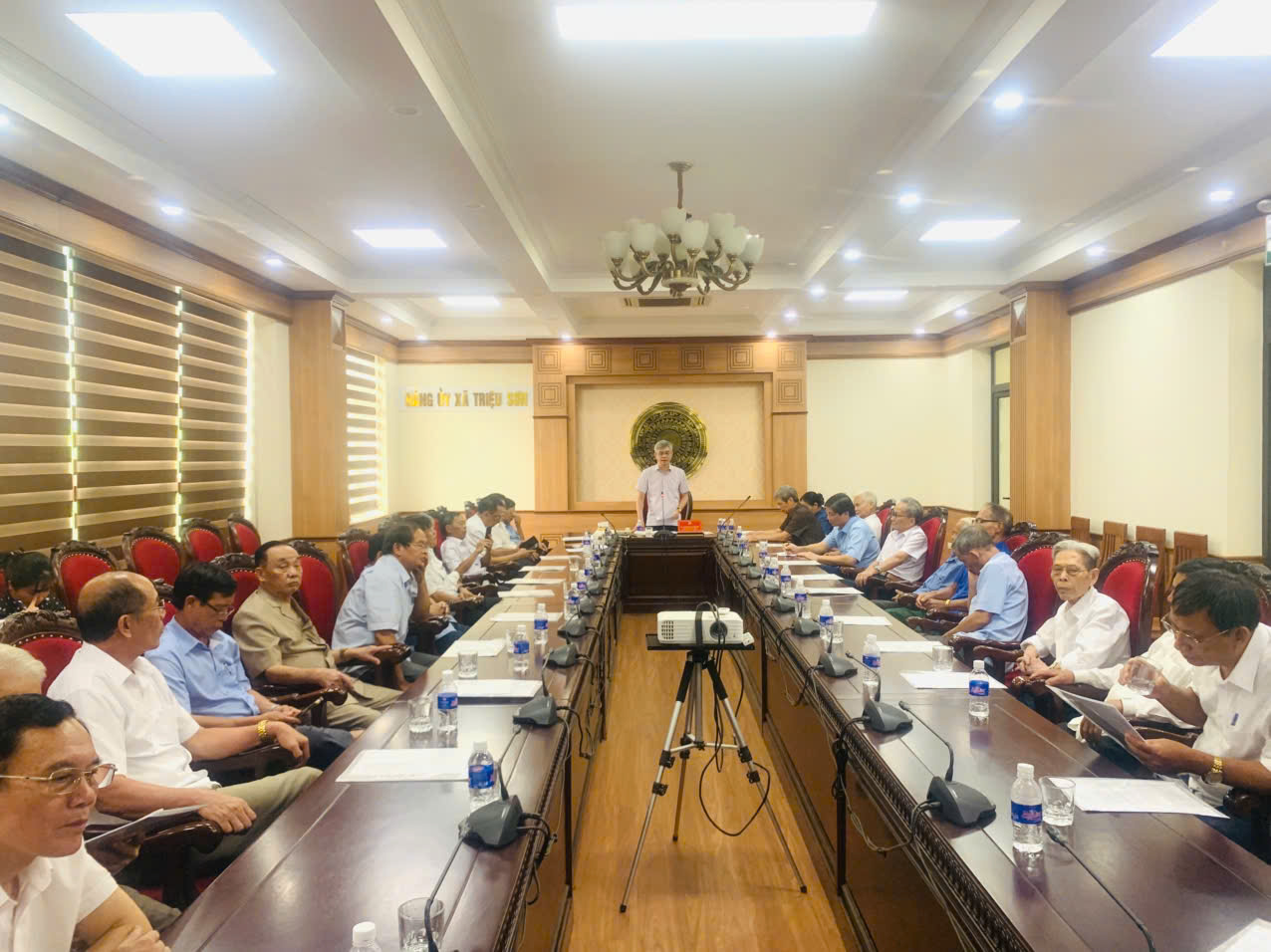 Hội nghị xin ý kiến góp ý vào Dự thảo Báo cáo chính trị Đại hội Đảng bộ xã Triệu Sơn lần thứ I, nhiệm kỳ 2025- 2030