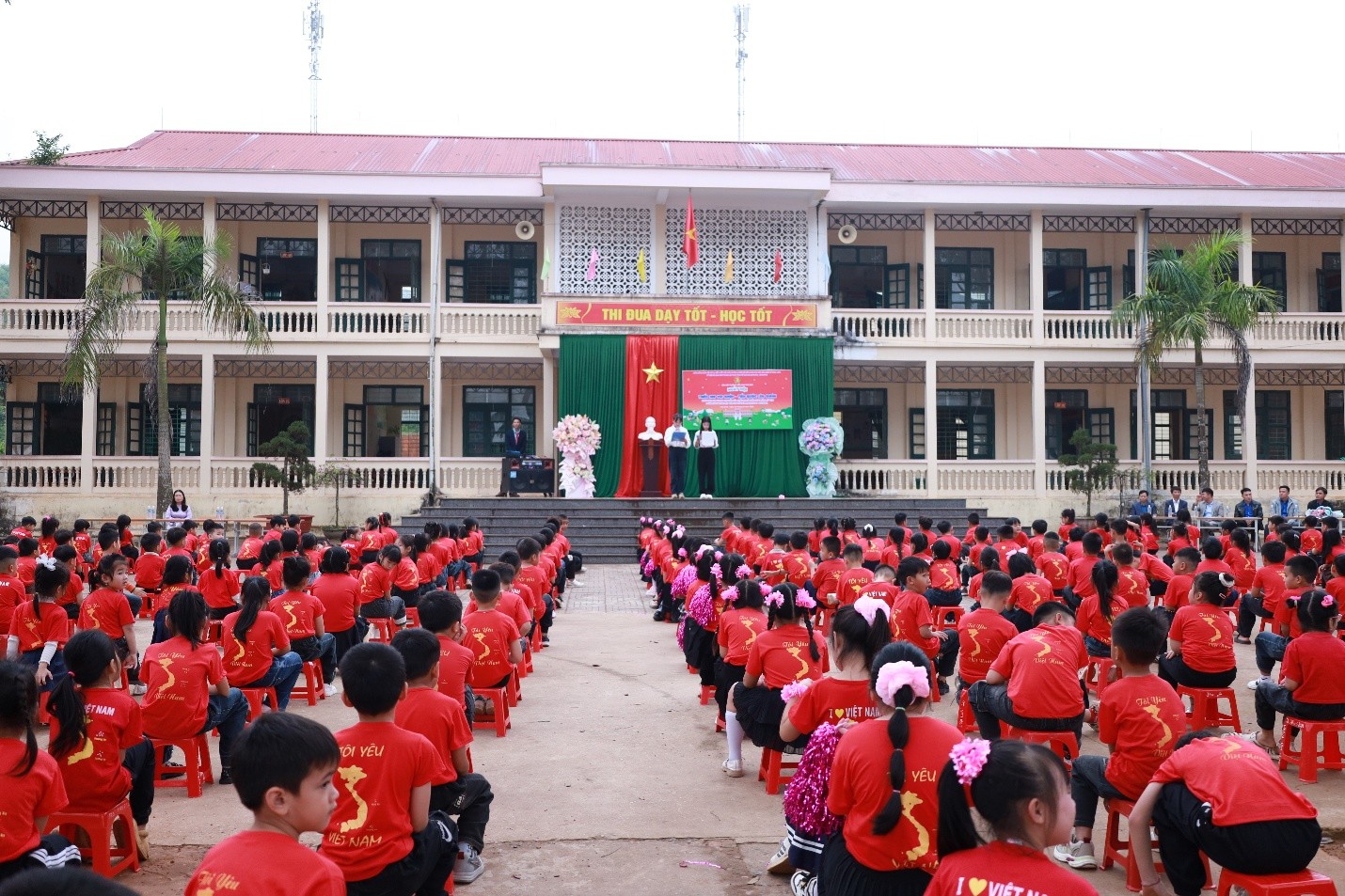 Trường Tiểu học Thọ Sơn tổ chức Ngày hội “Thiếu nhi vui khỏe – Tiến bước lên Đoàn”.