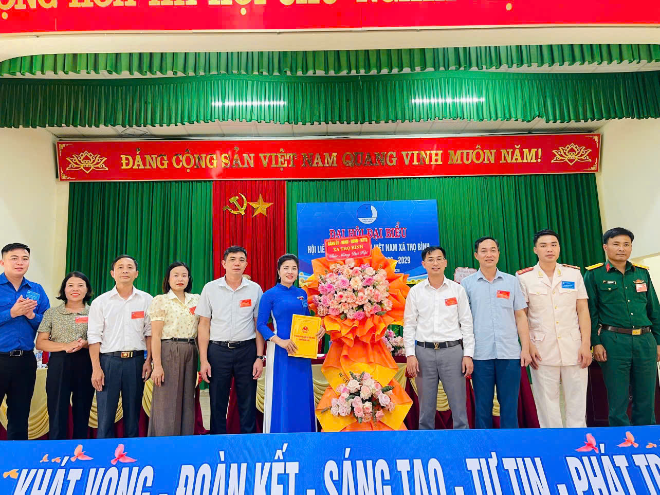 ĐẠI HỘI ĐẠI BIỂU HỘI LHTN VIỆT NAM XÃ THỌ BÌNH LẦN THỨ I, NHIỆM KỲ 2026 – 2029