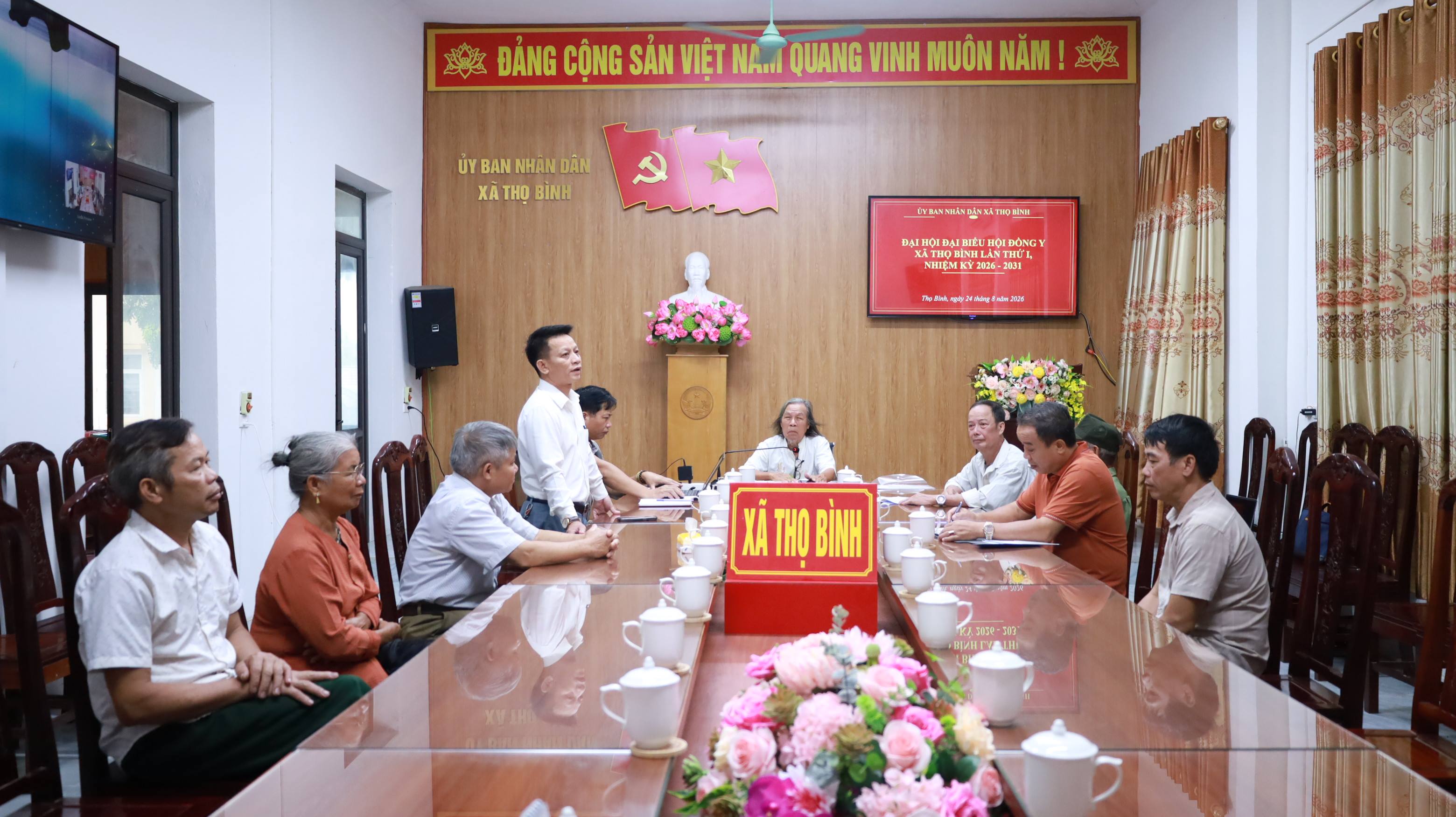 ĐẠI HỘI ĐẠI BIỂU HỘI ĐÔNG Y XÃ THỌ BÌNH LẦN THỨ NHẤT, NHIỆM KỲ 2026–2031