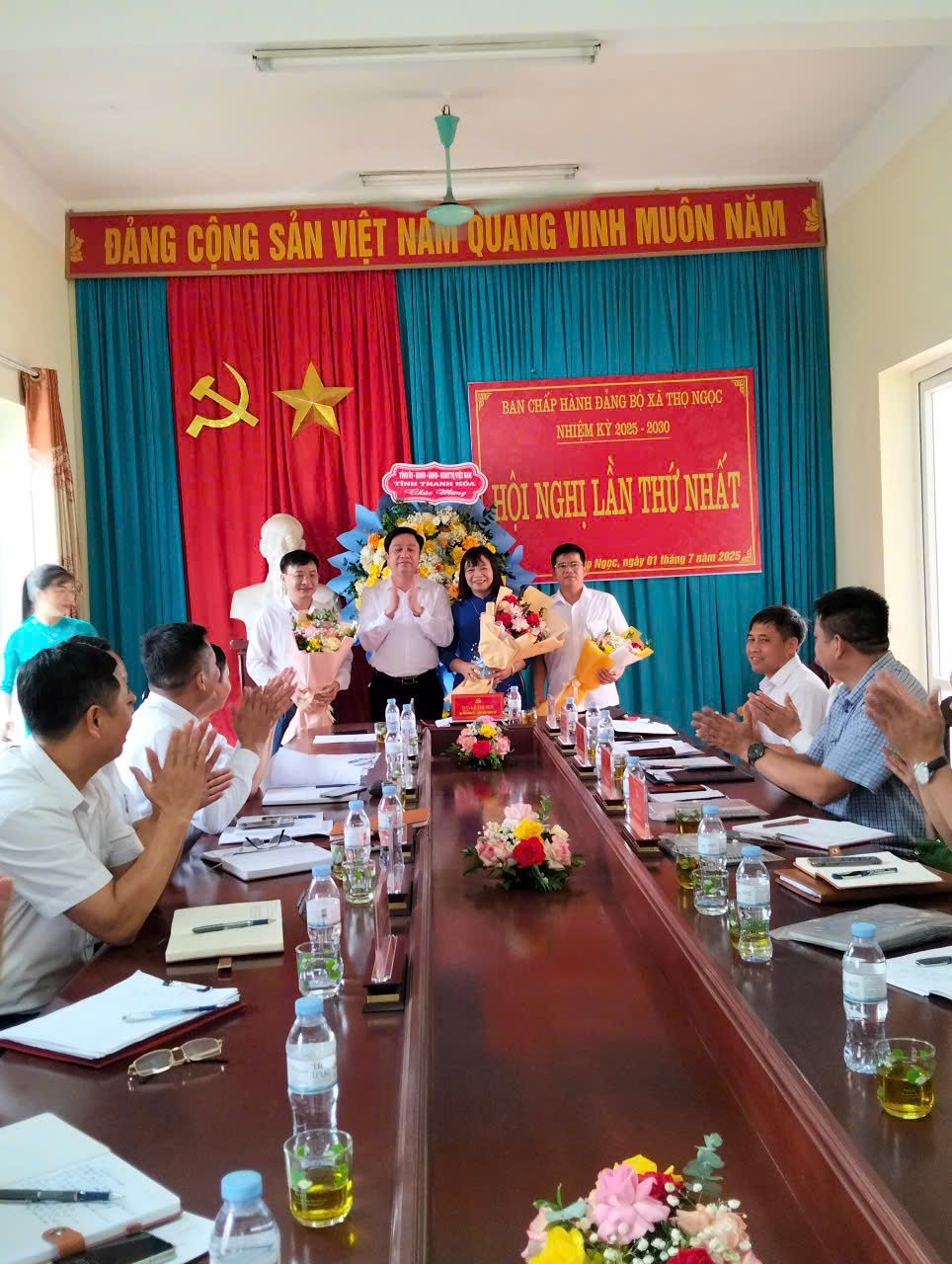 Hội nghị lần thứ nhất Ban chấp hành Đảng bộ xã Thọ Ngọc, nhiệm kỳ 2025 - 2030