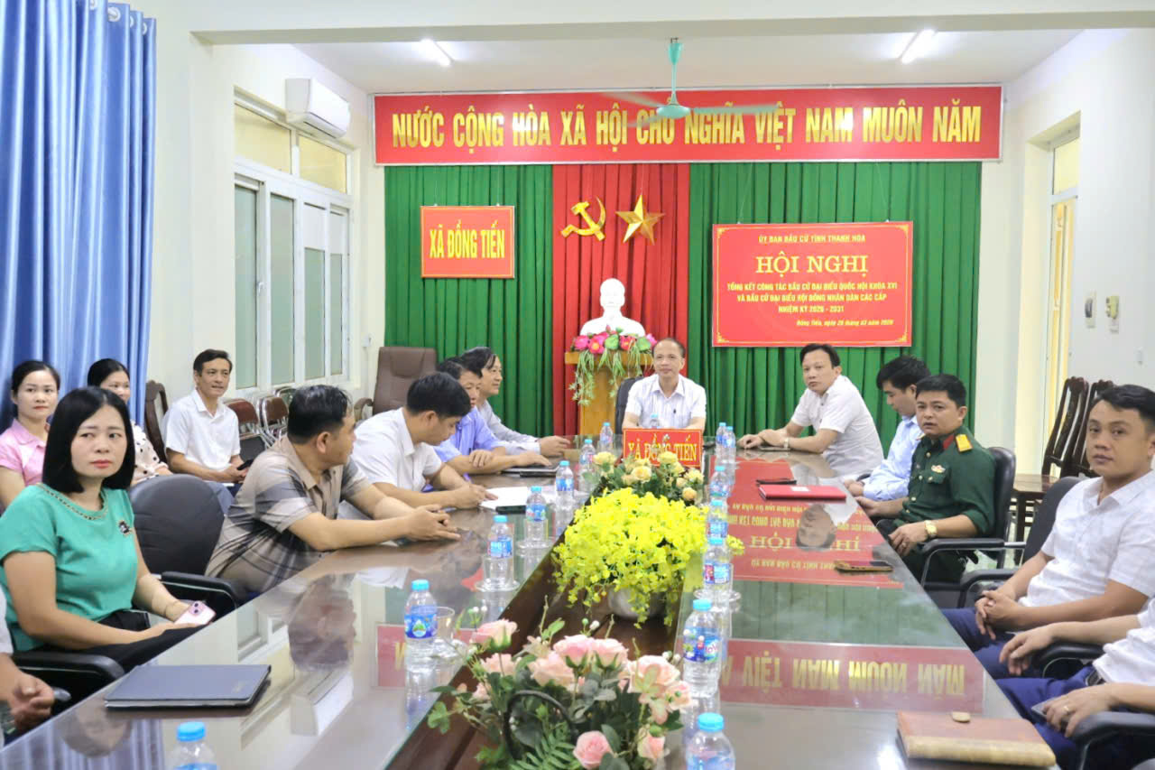 Xã Đồng Tiến tham dự tập huấn khai thác, sử dụng hệ thống Trung tâm giám sát, điều hành thông minh Thanh Hóa