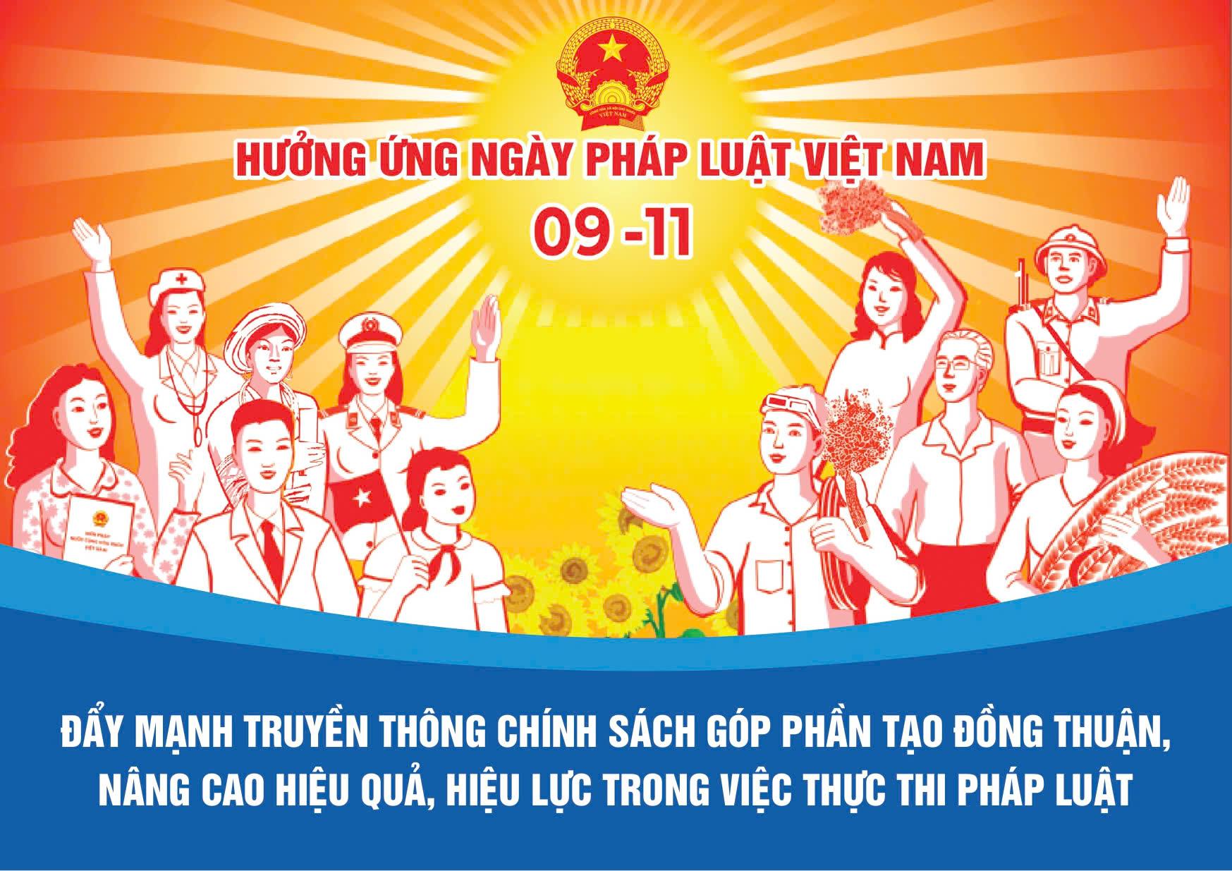 Bài tuyên truyền về Ngày Pháp luật Việt Nam 09/11