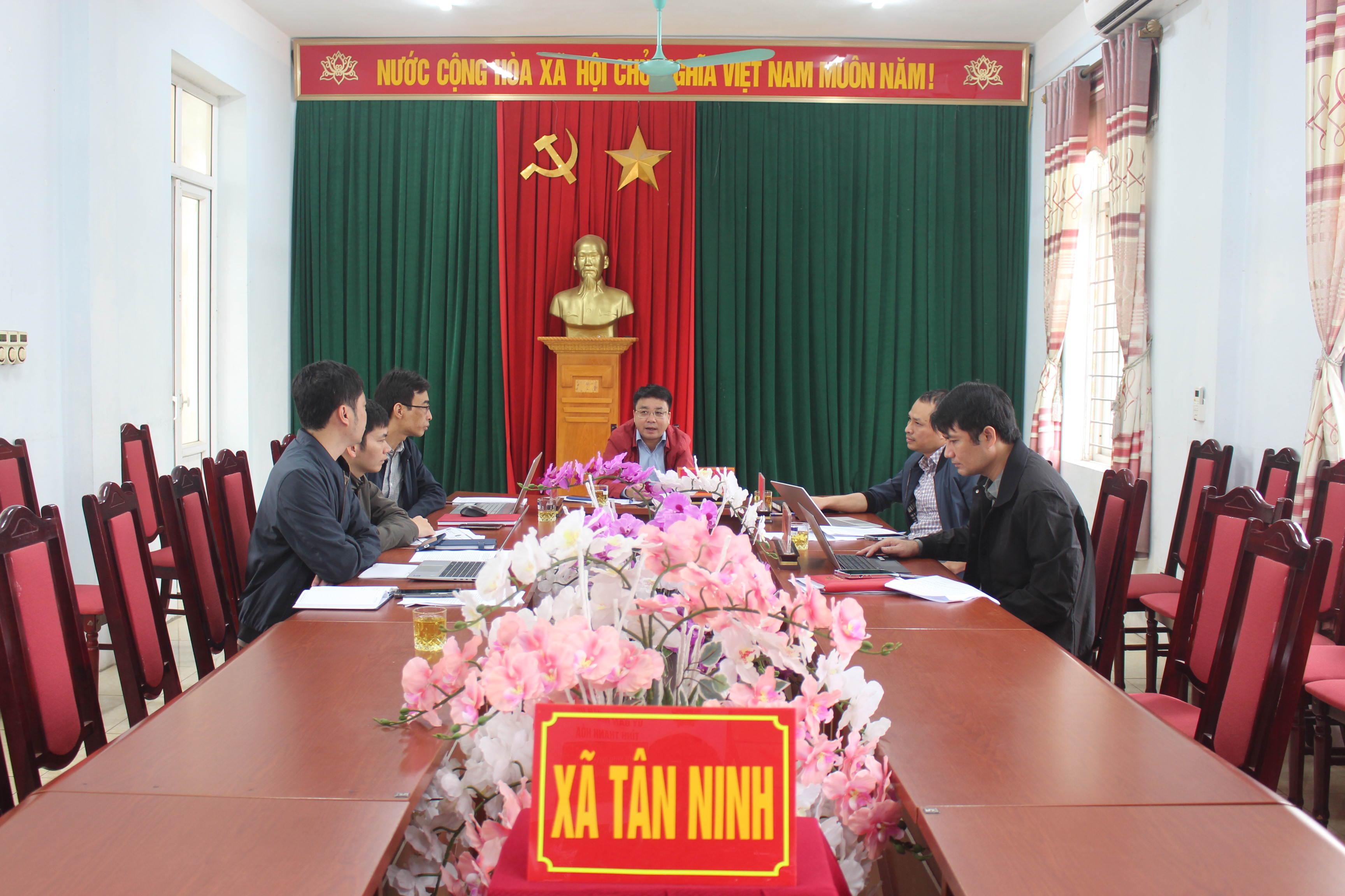 Hội nghị trực tuyến toàn tỉnh về đẩy mạnh giải ngân vốn đầu tư công, năm 2025