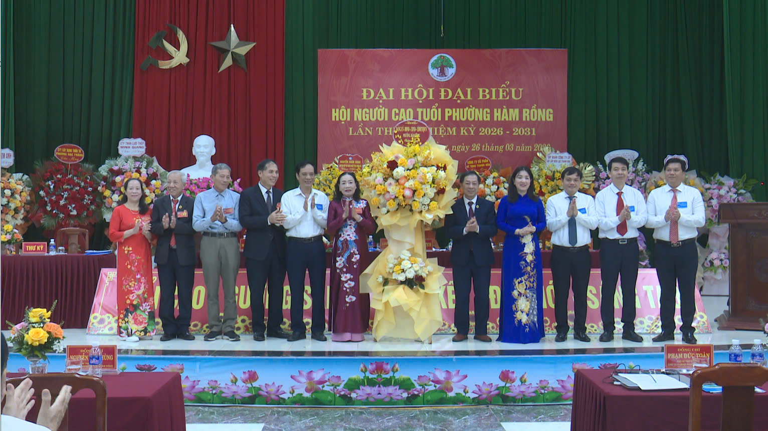 Đại hội  Hội Người Cao tuổi phường Hàm Rồng lần thứ nhất, nhiệm kỳ 2026-2031