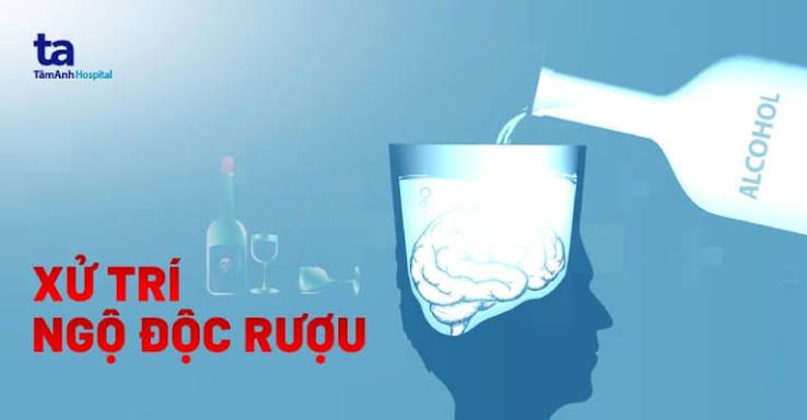 Chủ động xử trí khi bị ngộ độc rượu