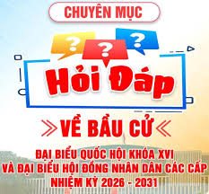 Hỏi đáp bầu cử