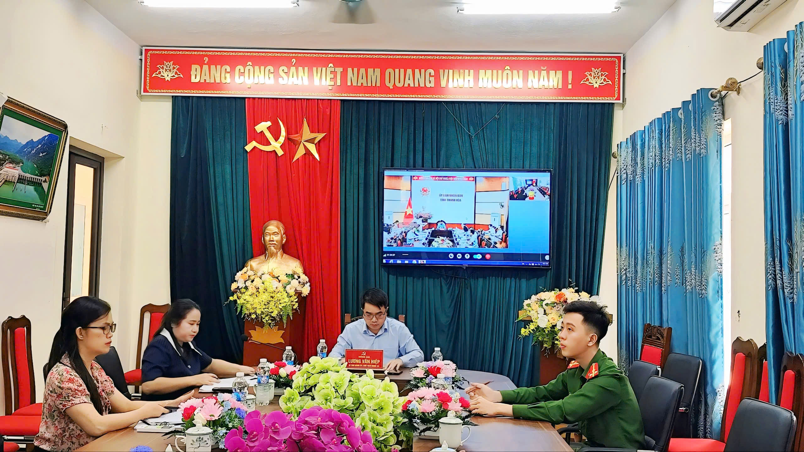 Hội nghị trực tuyến đẩy nhanh tiến độ làm giàu, làm sạch cơ sở dữ liệu quốc gia về đất đai.