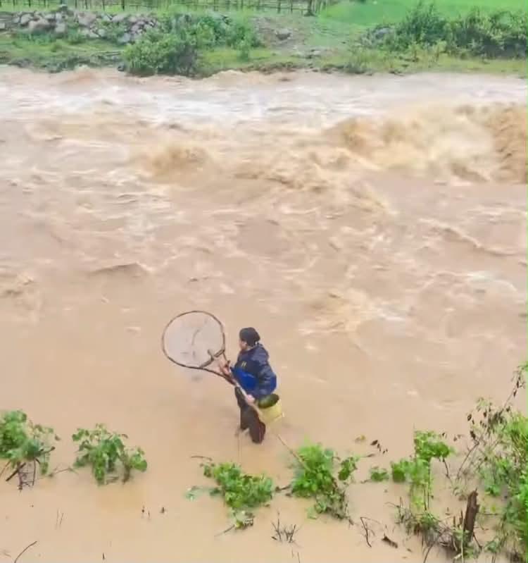 Cảnh báo người dân không nên ra suối đánh bắt cá vào thời điểm mưu lũ