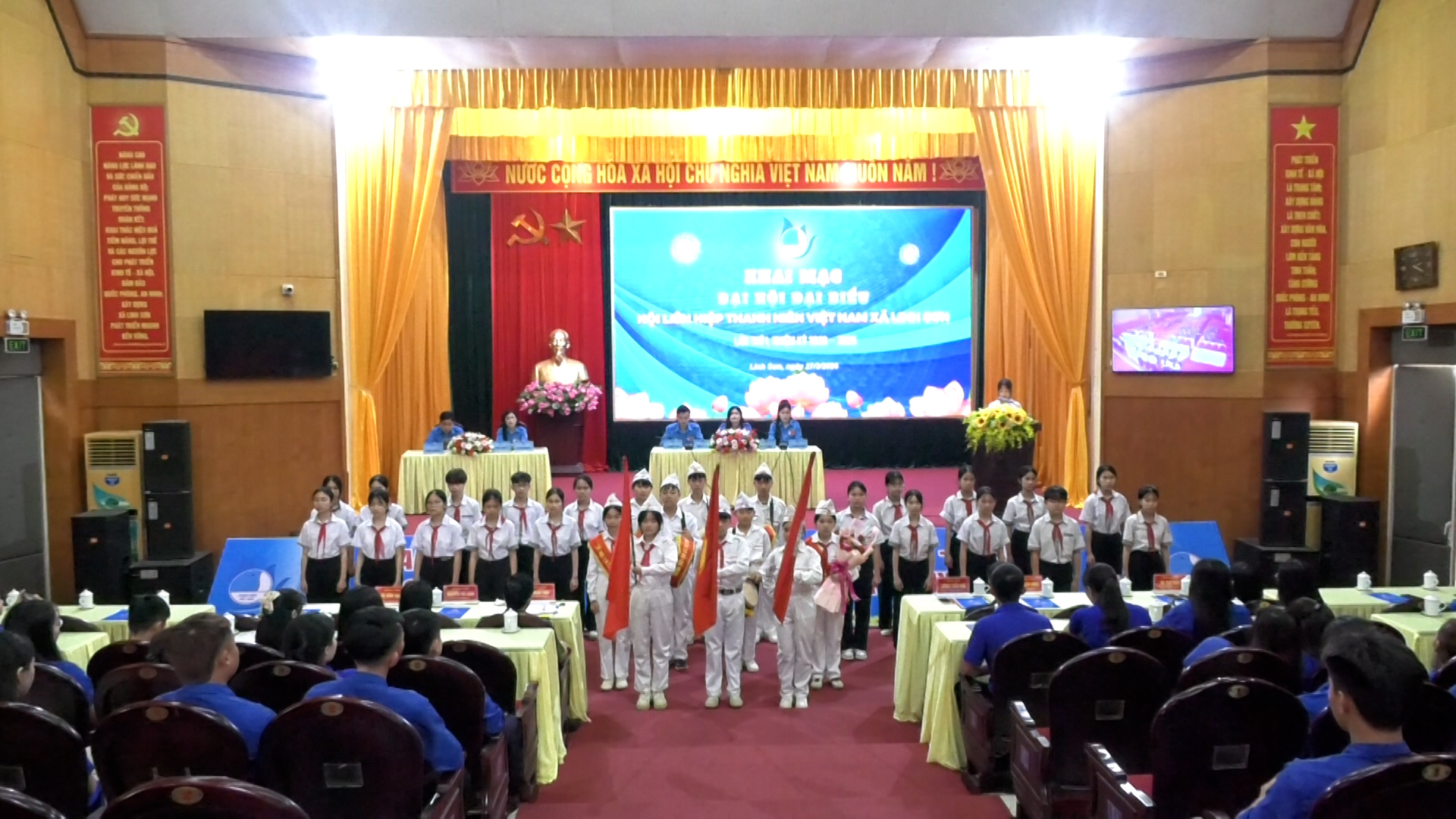 Tổ chức thành công Đại hội đại biểu Hội Liên hiệp Thanh niên Việt Nam xã Linh Sơn lần thứ nhất, nhiệm kỳ 2026 – 2029