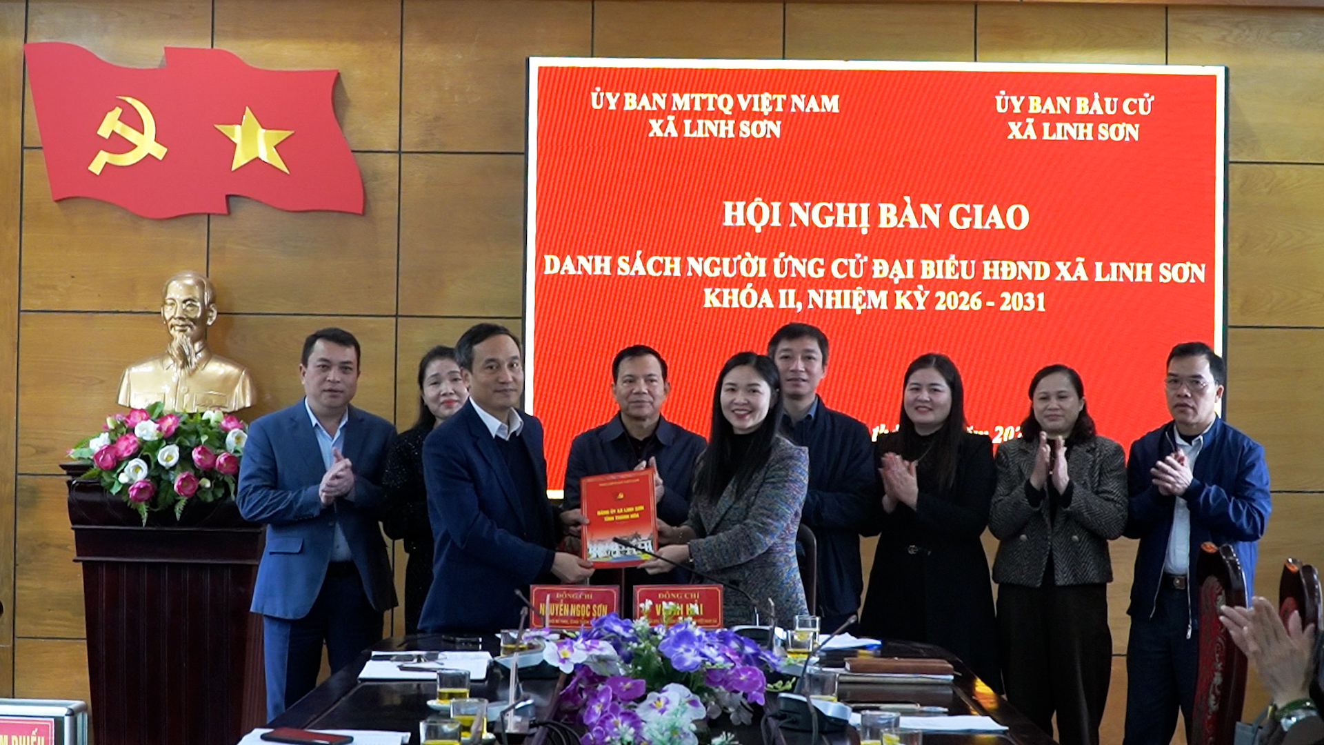 Xã Linh Sơn hoàn tất hiệp thương lần ba, thống nhất danh sách ứng cử đại biểu HĐND xã nhiệm kỳ 2026-2031