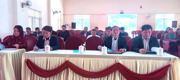 XÃ VĂN PHÚ TỔ CHỨC HỘI NGHỊ TÍN DỤNG CHÍNH SÁCH VÀ ỦY THÁC NĂM 2025
