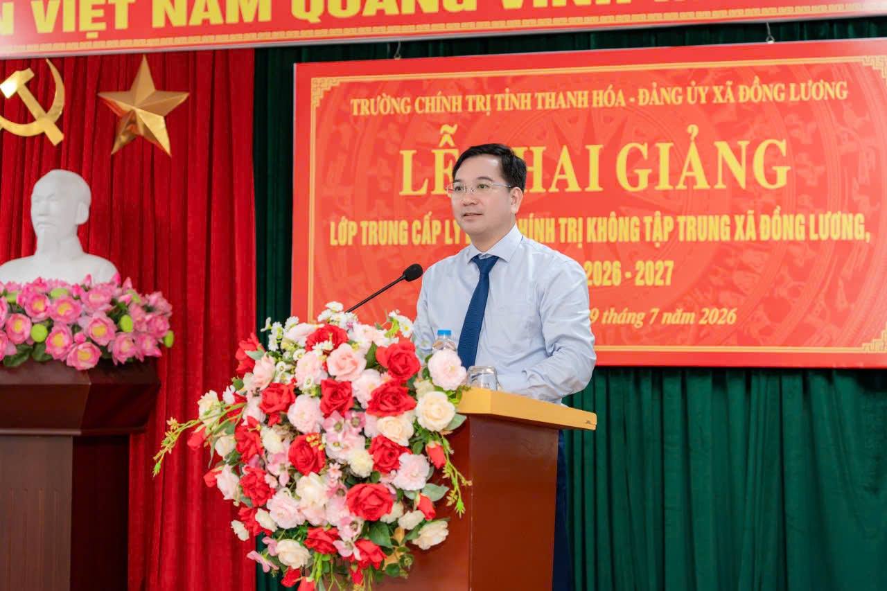 G:\CN\1. CN lớp XÃ ĐỒNG LƯƠNG\Tin KG\Ảnh KG\IMG_9467 Đ.c Nguyễn Thành Lương phát biểu.JPG