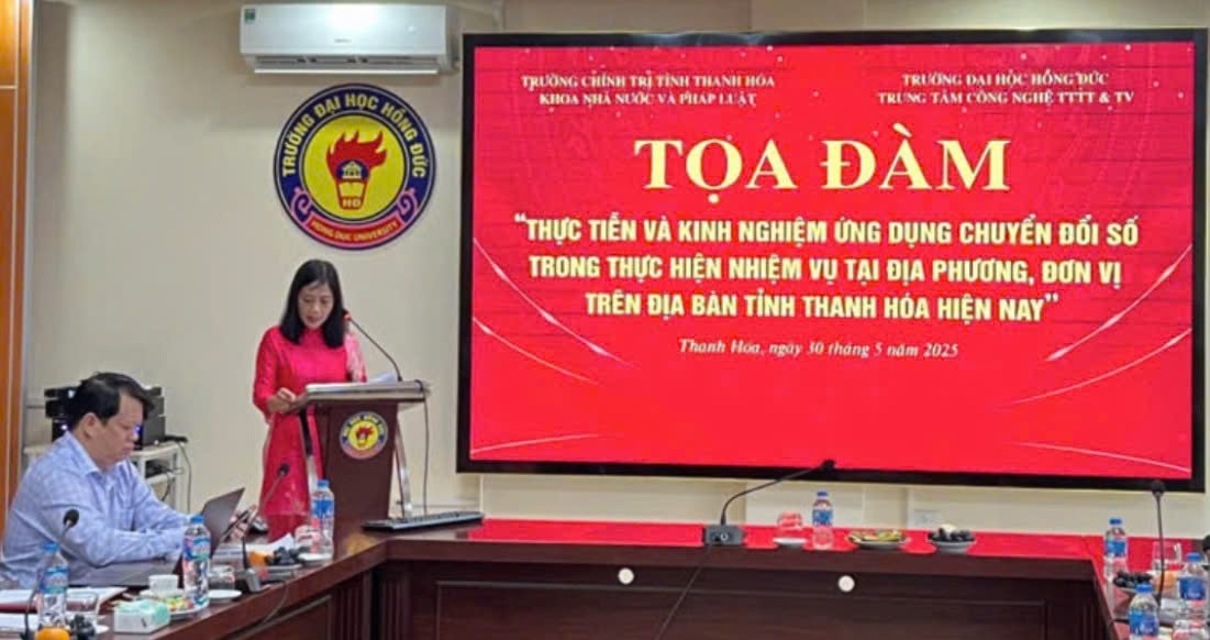 Lớp Trung cấp Lý luận chính trị B44, khoá học 2024 - 2025 đi nghiên cứu thực tế và tổ chức toạ đàm khoa học