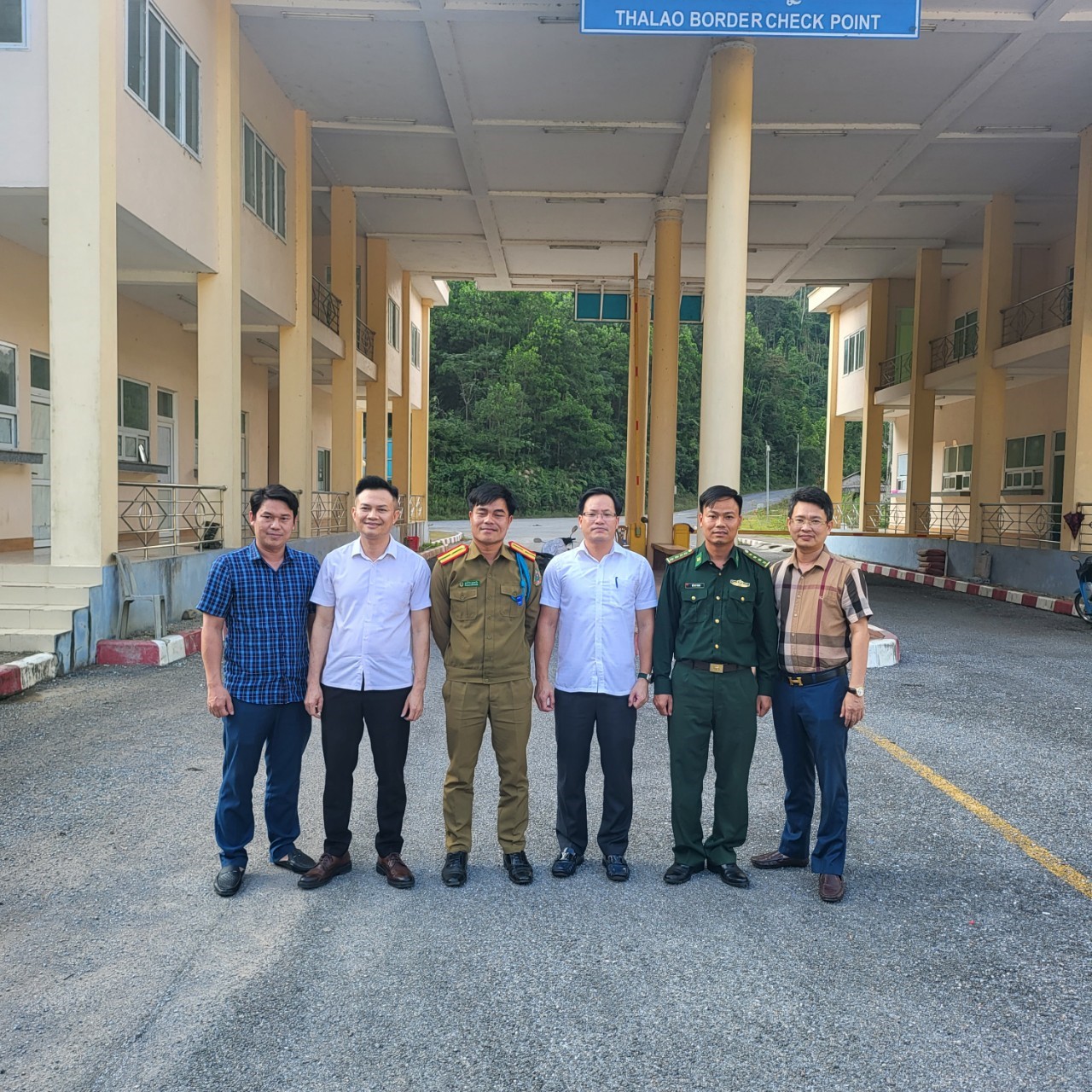 Kiểm tra tình hình xuất, nhập khẩu hàng hoá tại cửa khẩu phụ Khẹo (xã Bát Mọt, huyện Thường Xuân, tỉnh Thanh Hóa)
