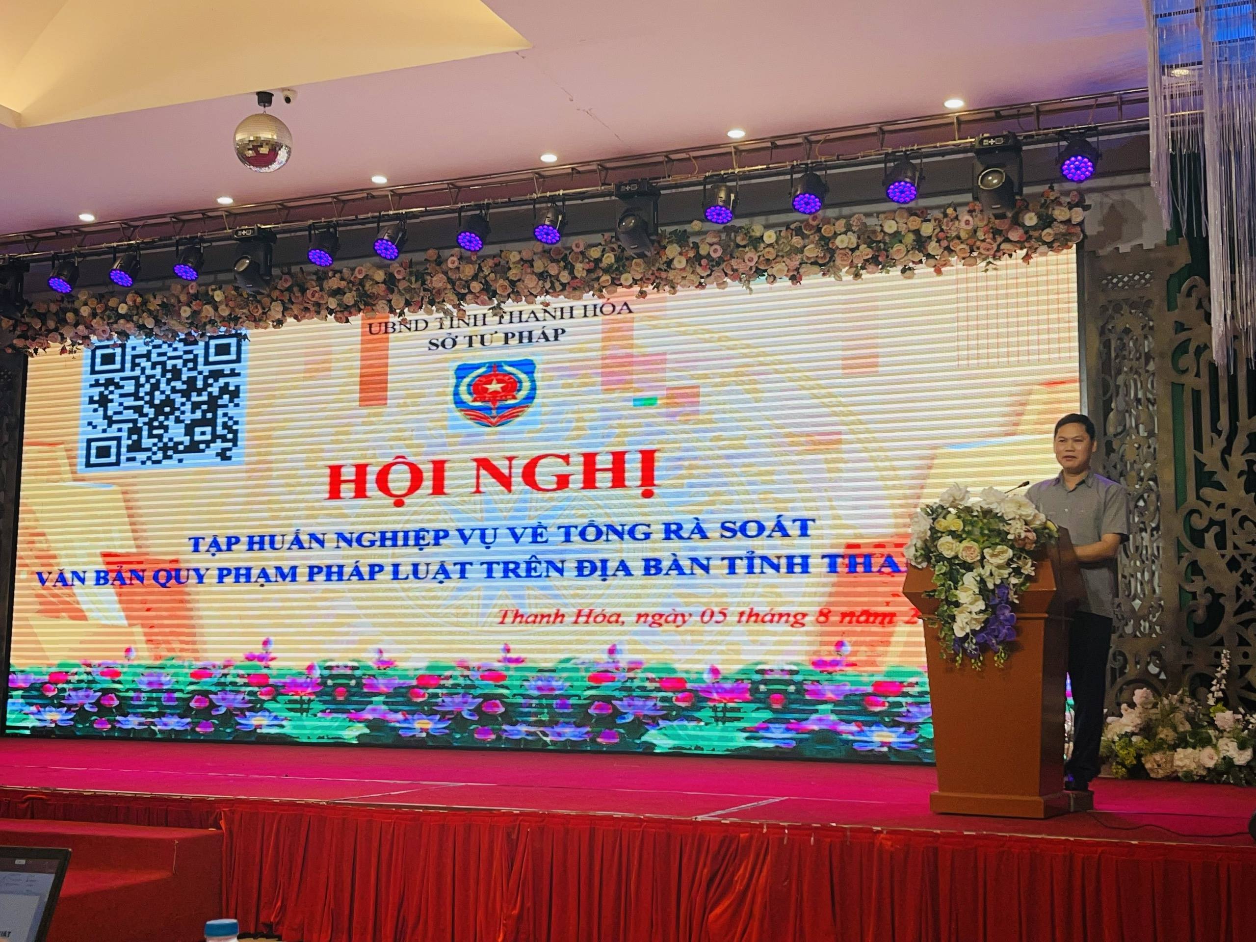 Sở Tư pháp tổ chức Hội nghị tập huấn nghiệp vụ về tổng rà soát văn bản quy phạm pháp luật