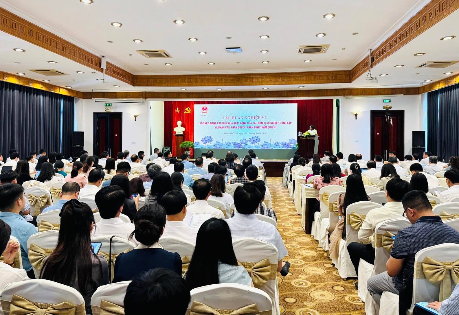 Đưa chủ trương, đường lối của Đảng vào thực tiễn qua công tác nội vụ