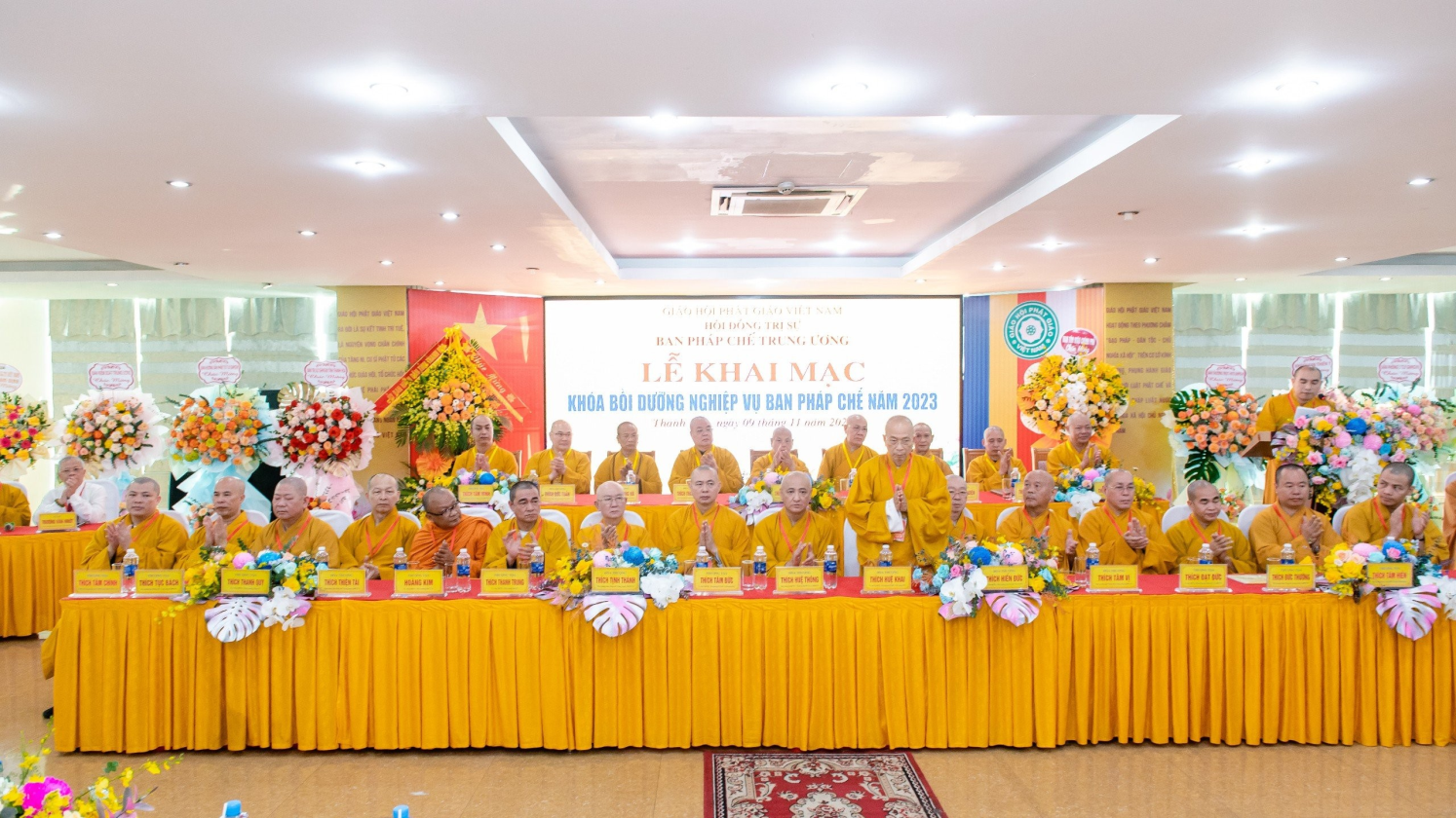 Đại biểu Giáo hội Phật giáo tham dự Hội nghị