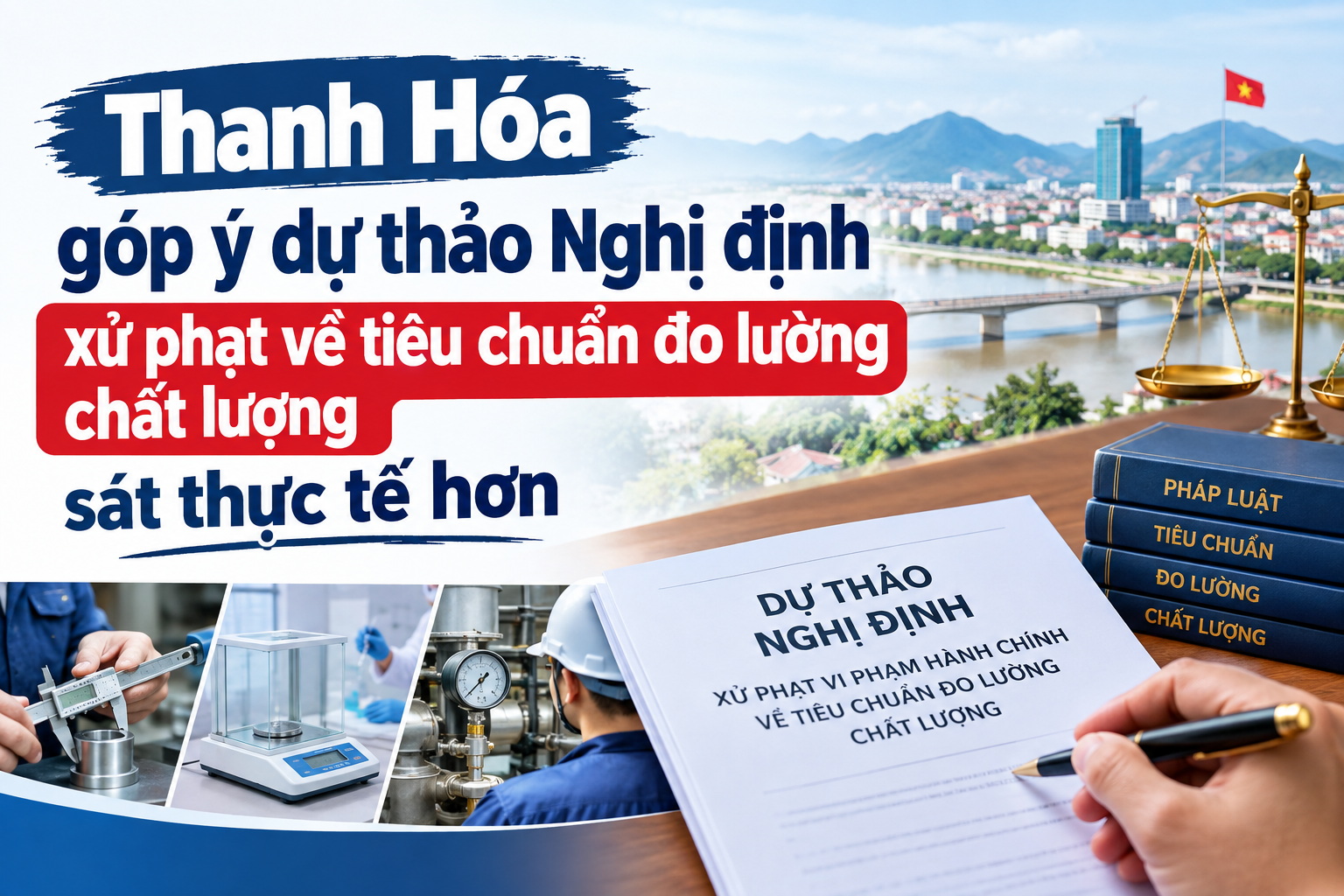 Thanh Hóa góp ý dự thảo Nghị định xử phạt về tiêu chuẩn đo lường  chất lượng sát thực tế hơn