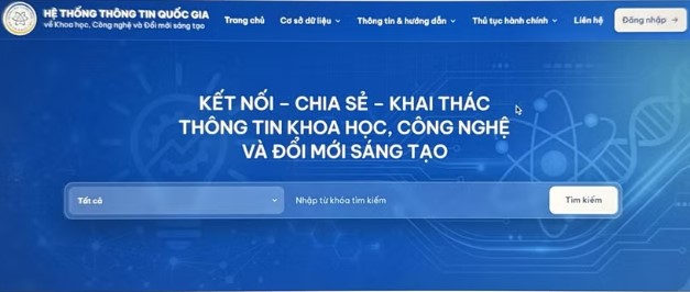 Hình thành nguồn dữ liệu dùng chung về khoa học, công nghệ và đổi mới sáng tạo