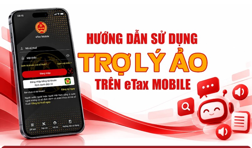 Hướng dẫn sử dụng Trợ lý ảo trên Etax Mobile