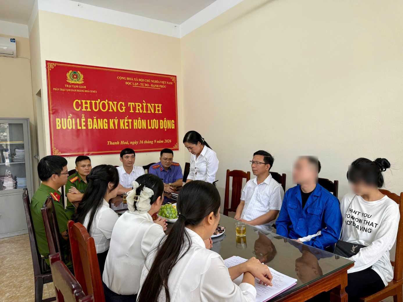 Đăng ký kết hôn tại Phân trại tạm giam - Bảo đảm quyền nhân thân của người bị tạm giam