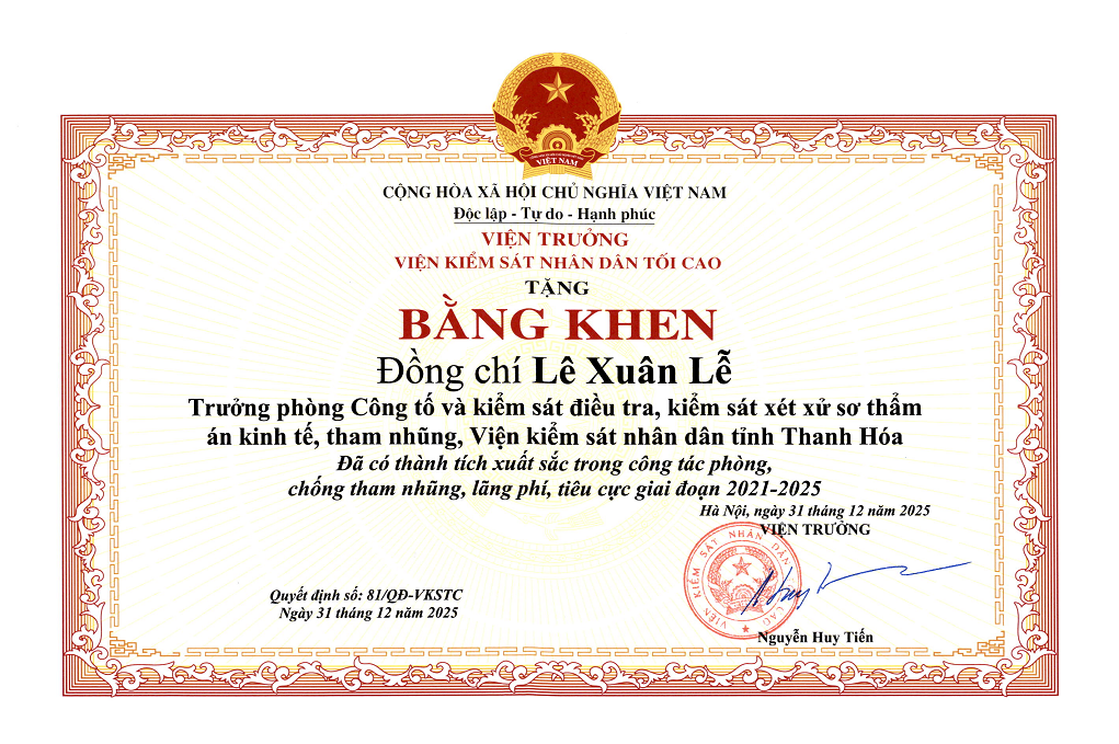 Bản lĩnh Kiểm sát viên trong đấu tranh phòng, chống tham nhũng, tiêu cực