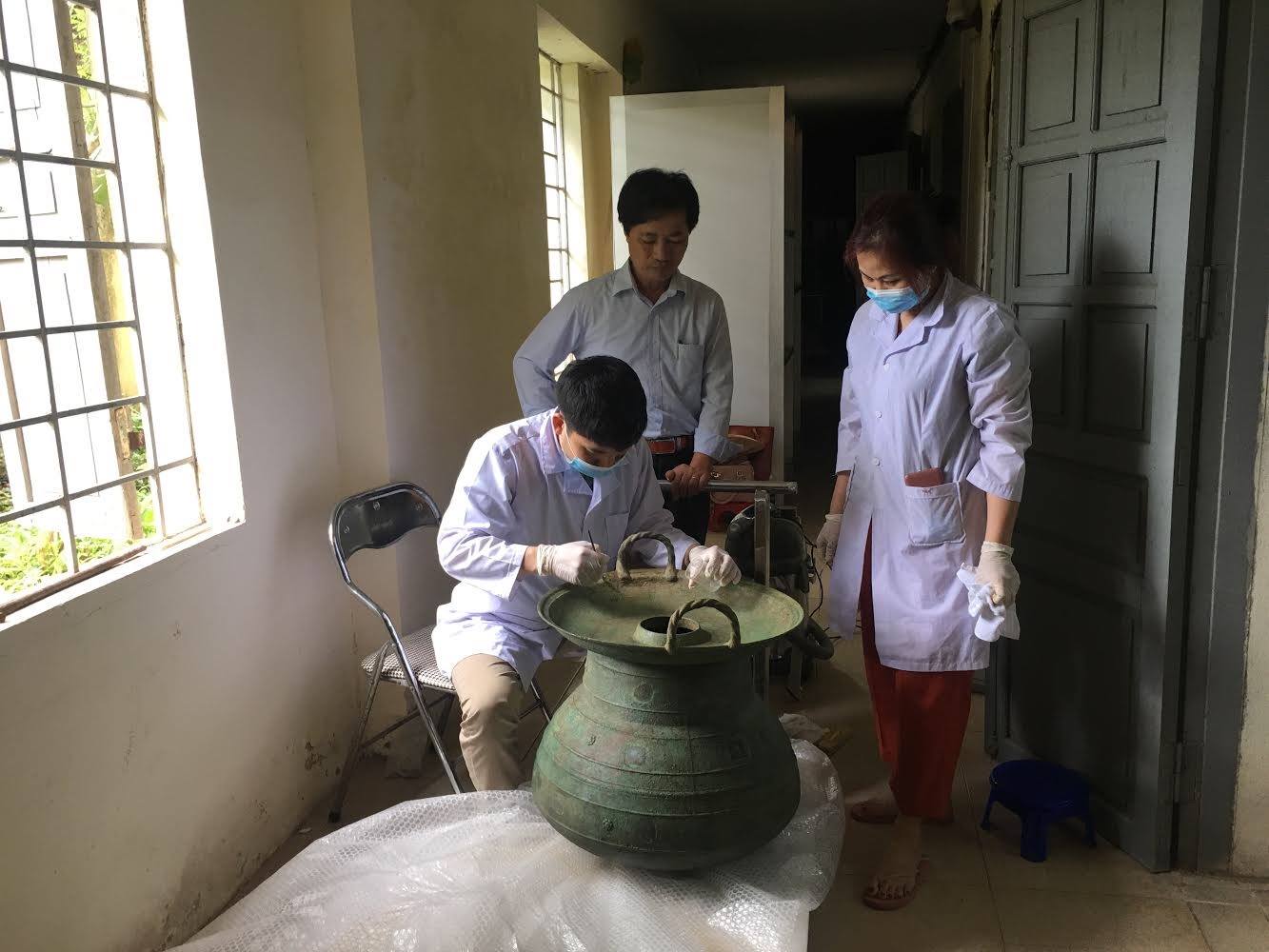 Object conservation in Thanh Hóa museum
